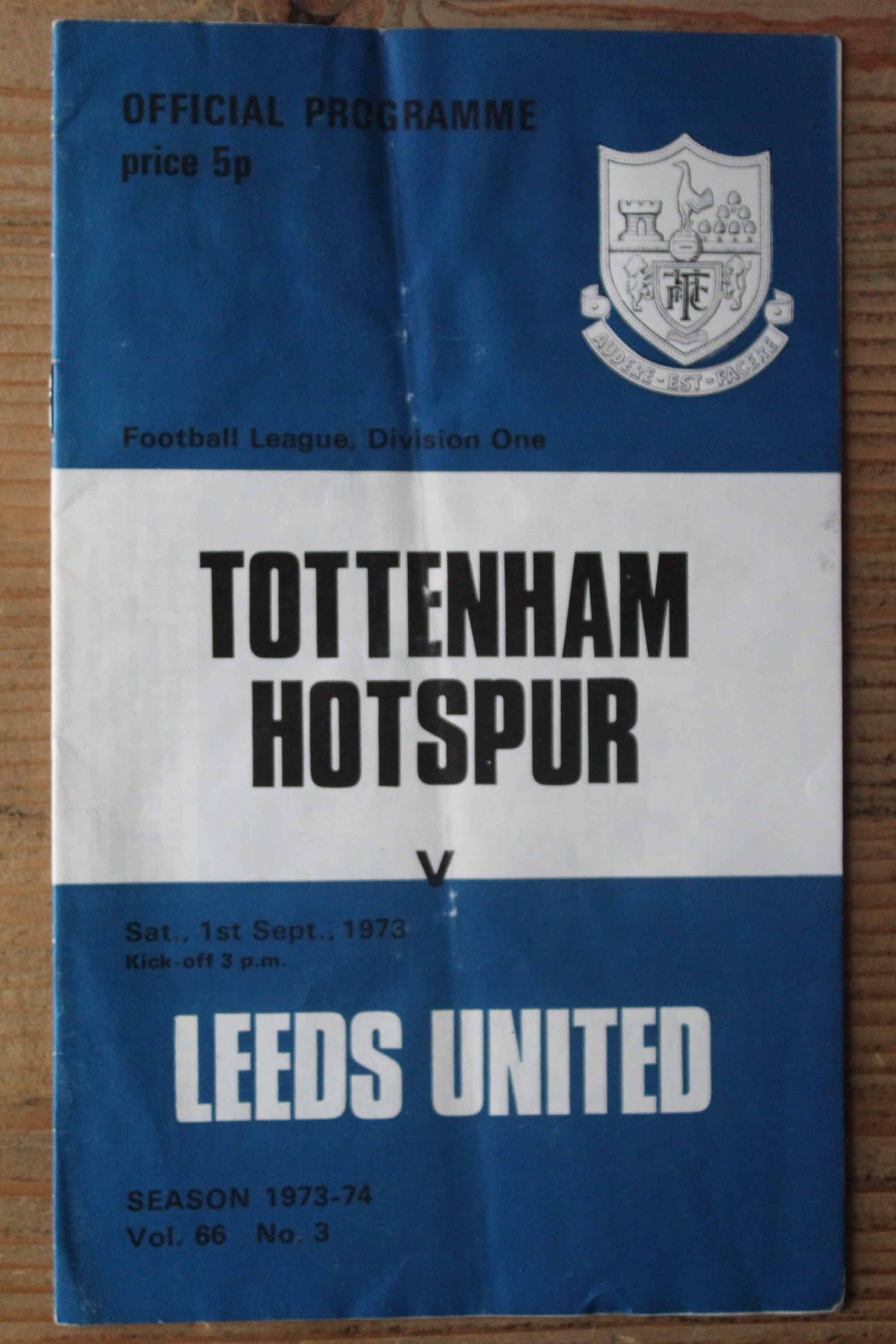 Tottenham Hotspur FC v Leeds United FC