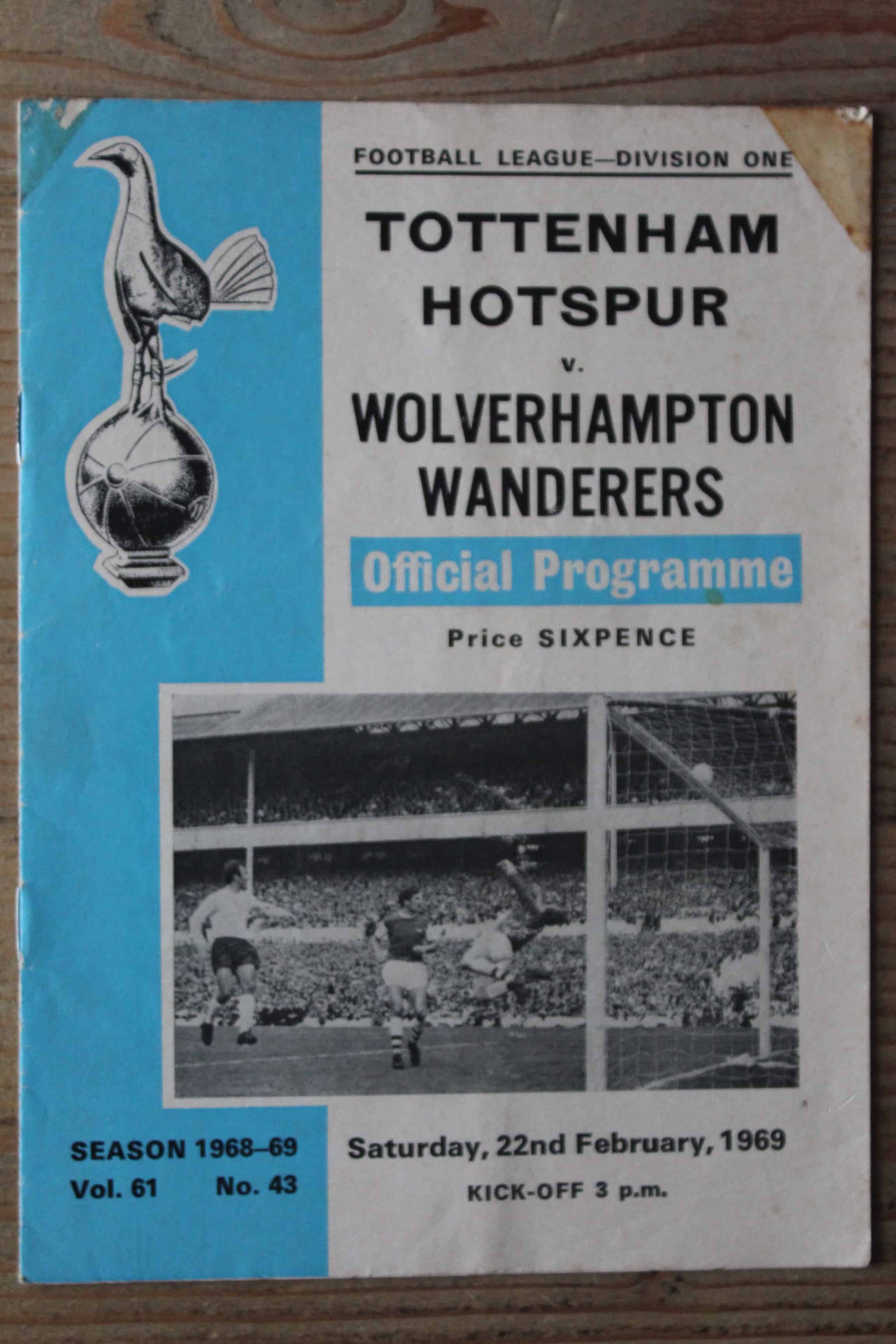 Tottenham Hotspur FC v Wolverhampton Wanderers FC