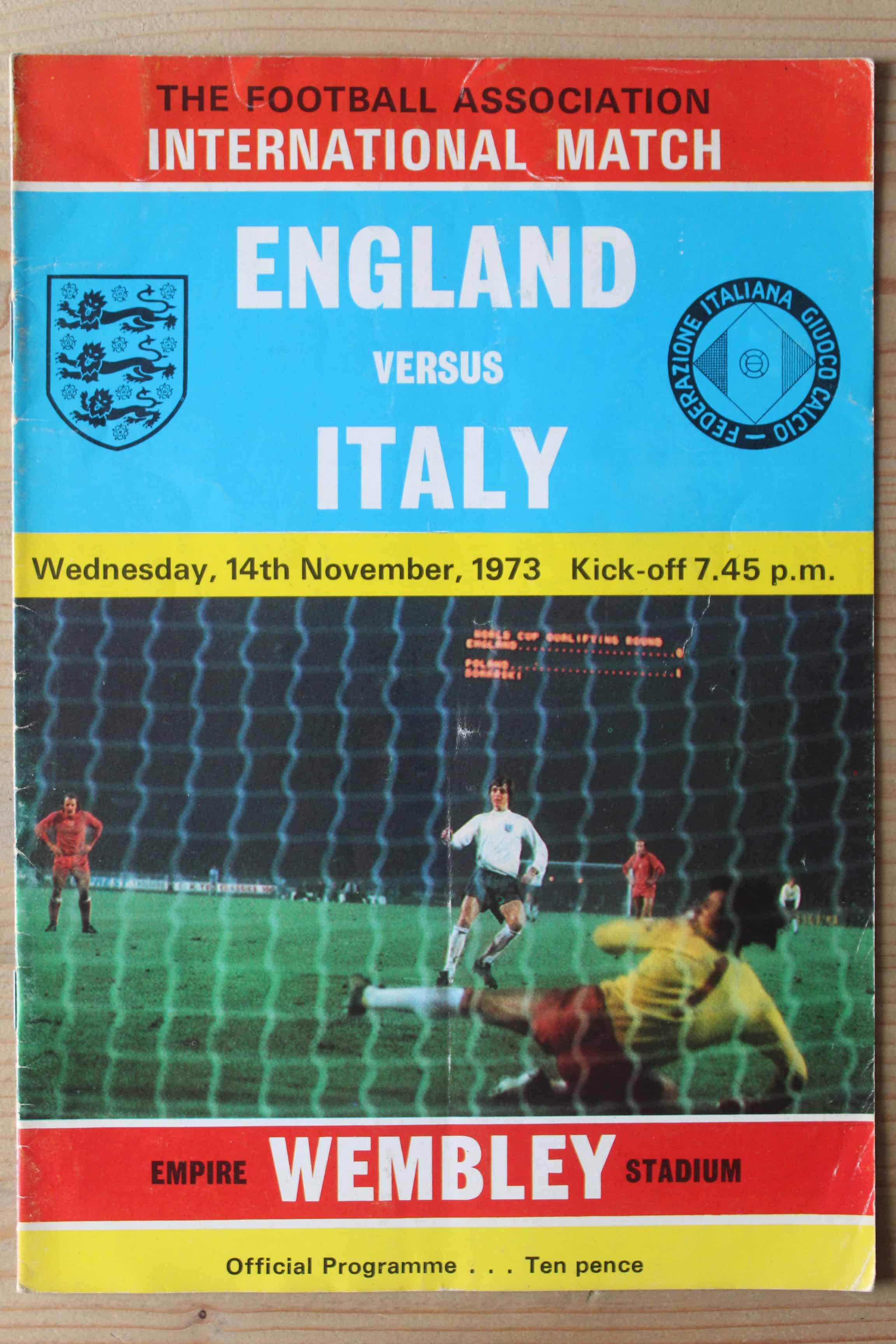 England v Italy