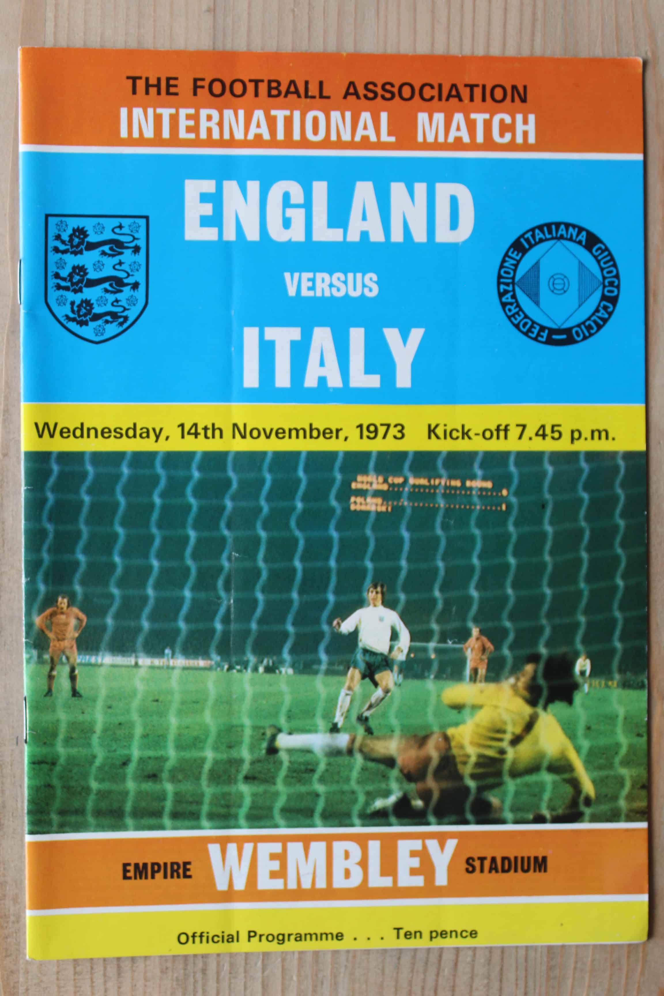 England v Italy