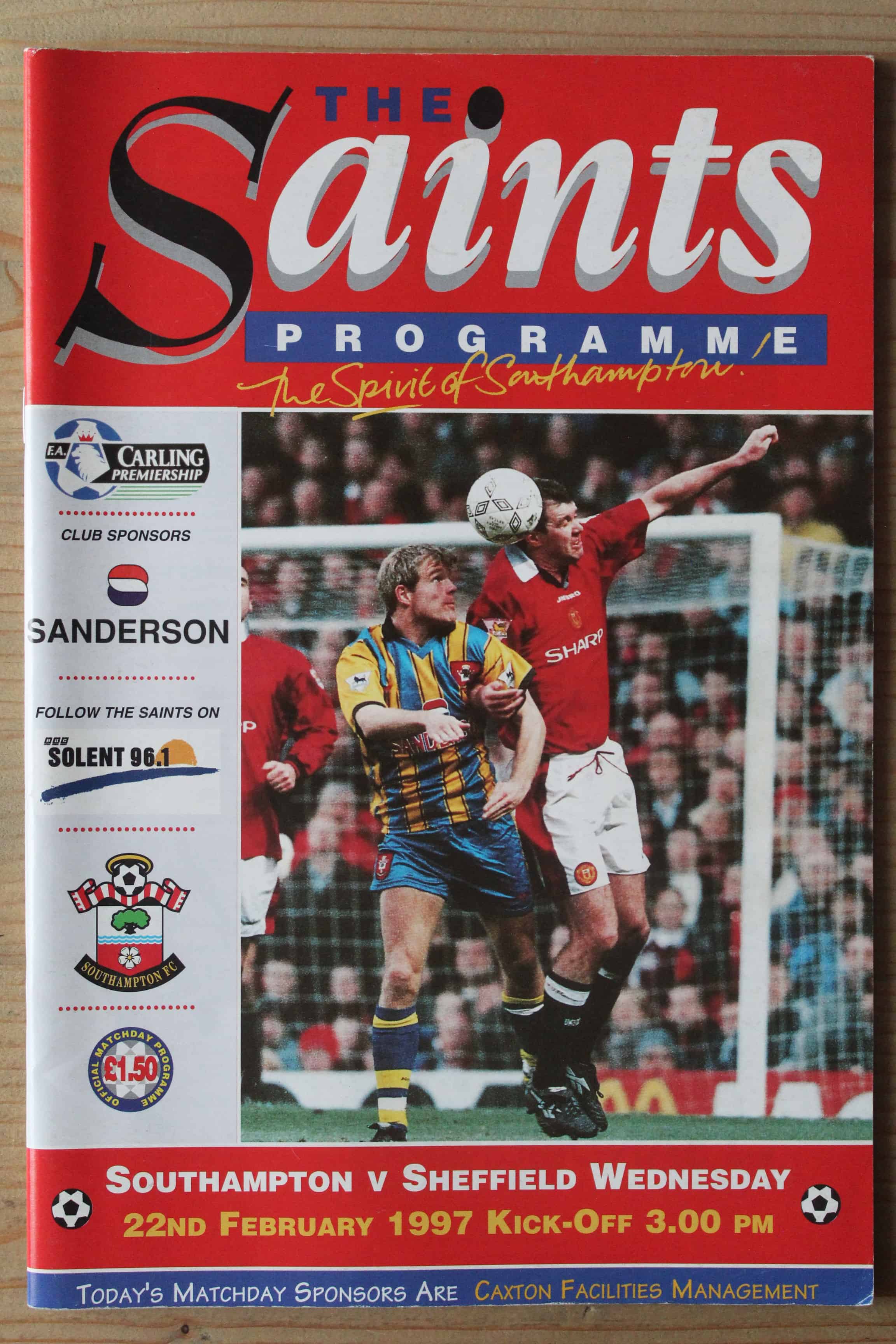 Southampton FC v Sheffield Wednesday FC 