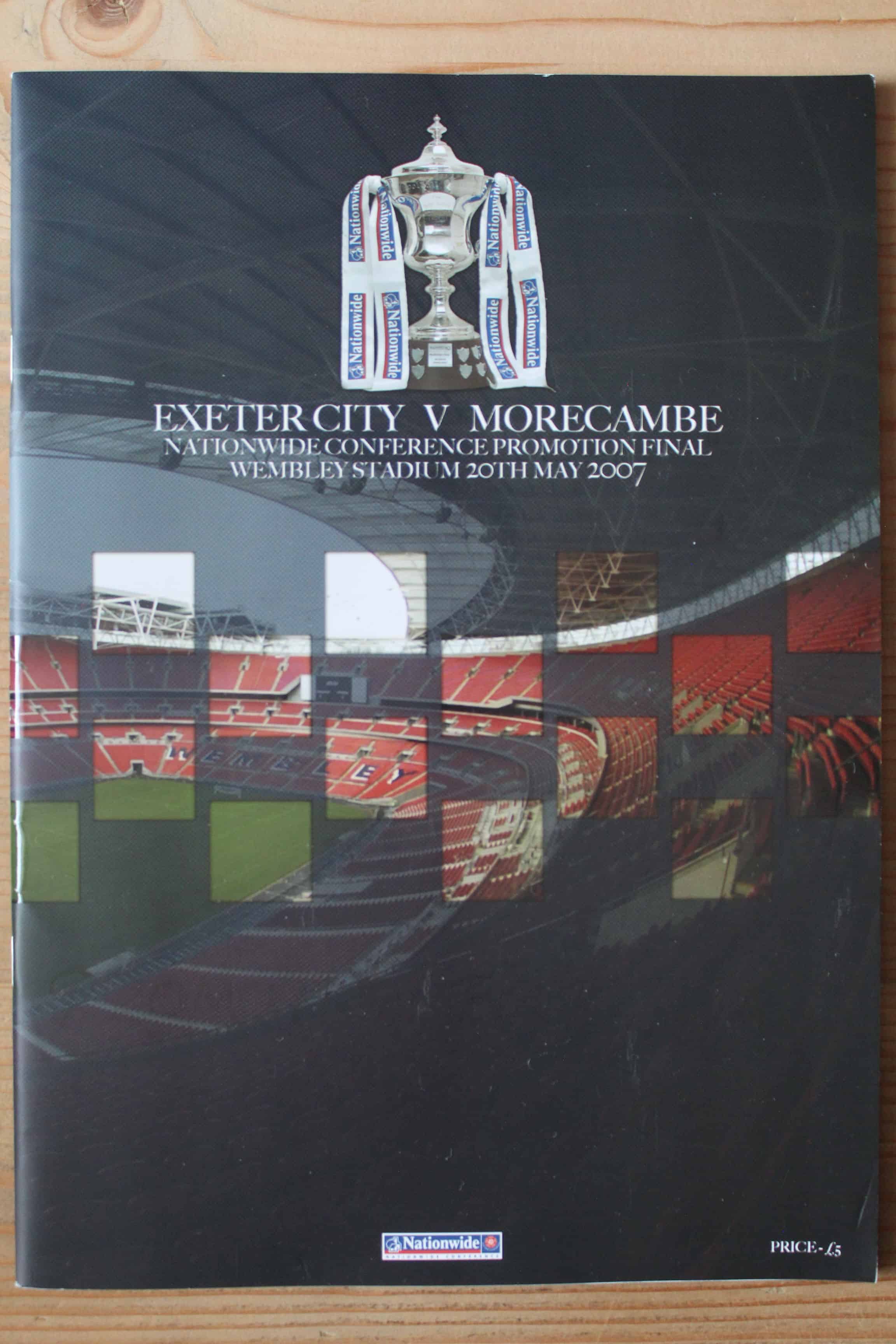 Exeter City FC v Morecambe FC