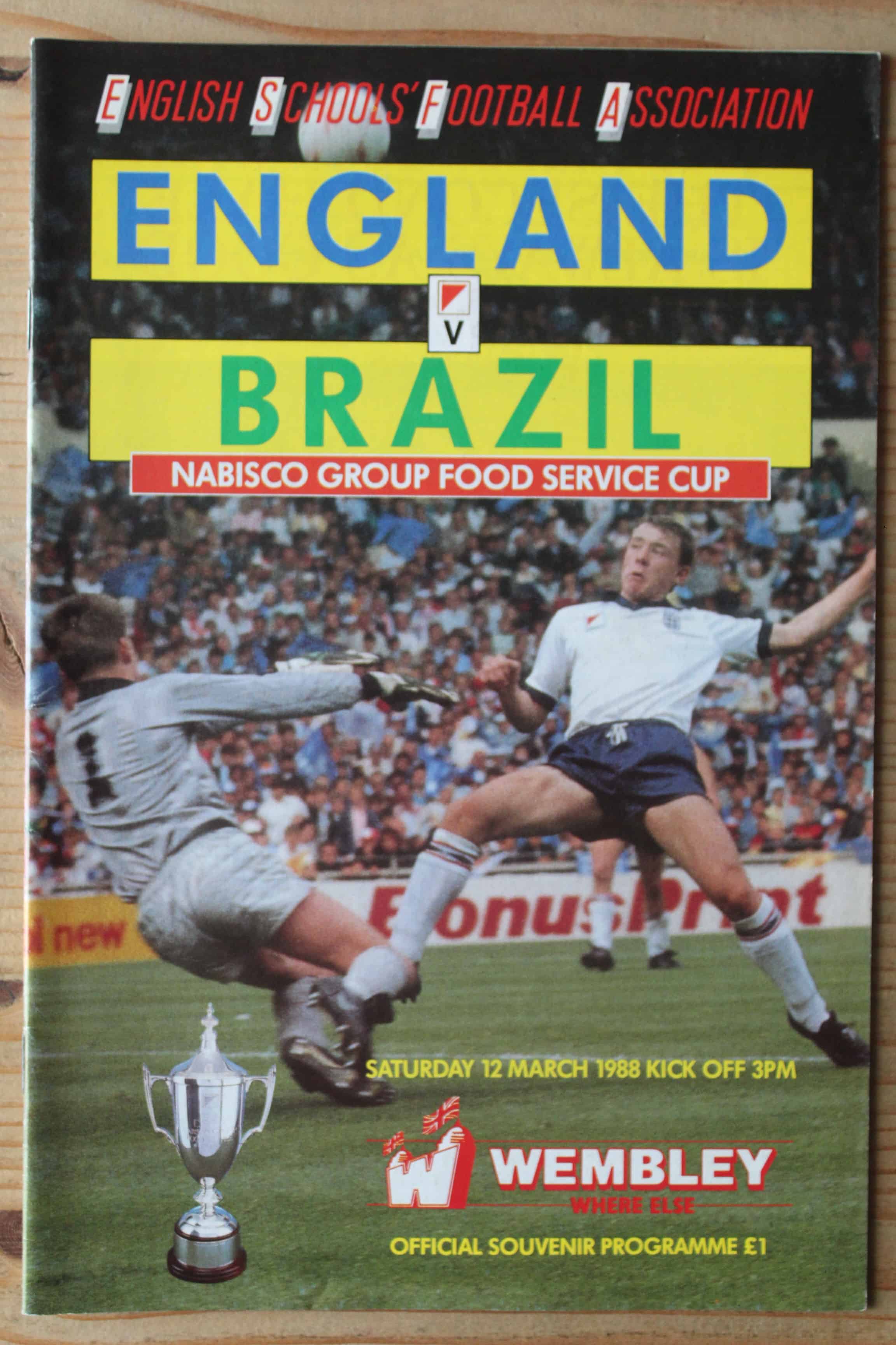England (Schools) v Brazil (Schools)