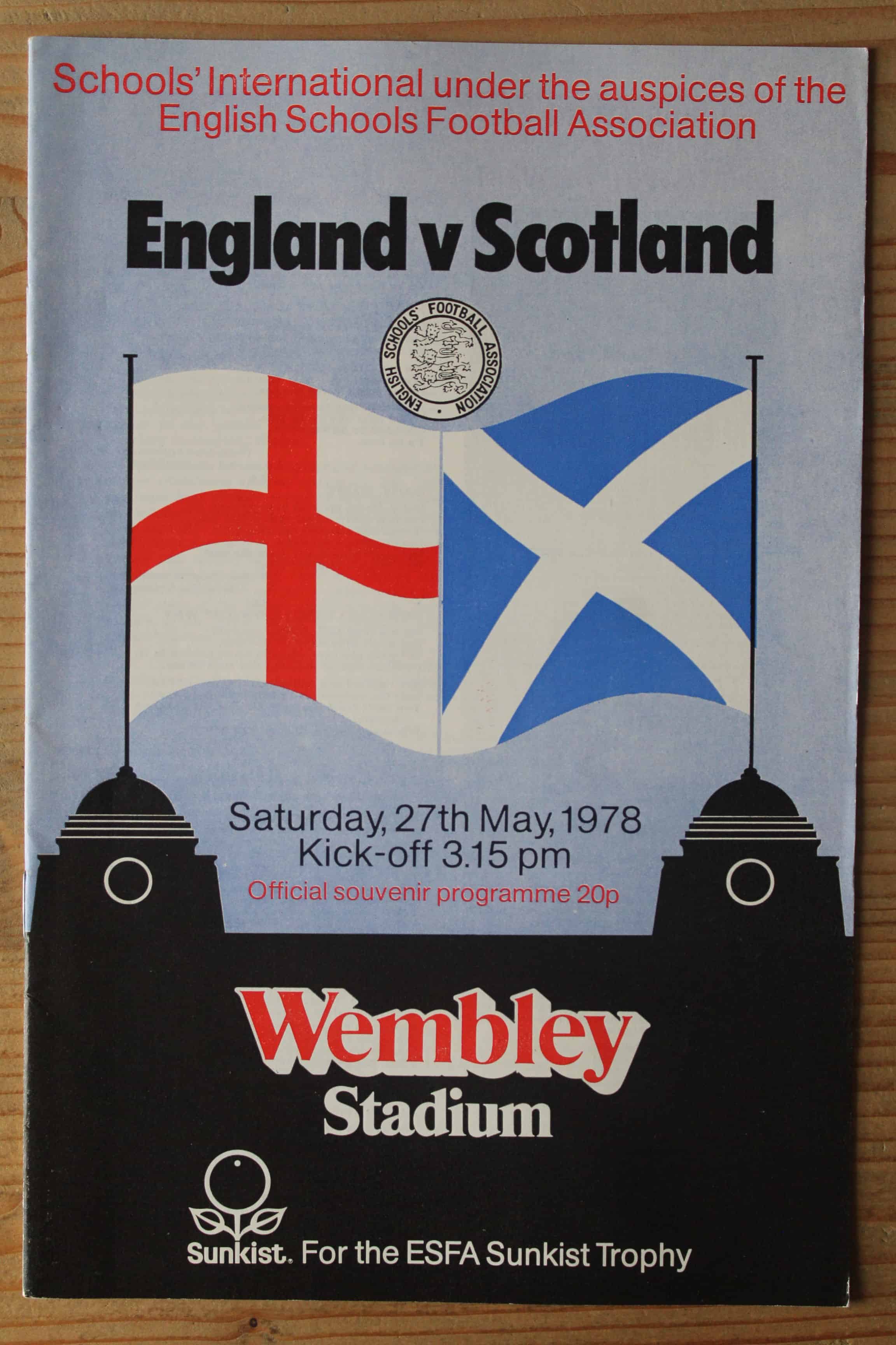 England (Schools) v Scotland (Schools)