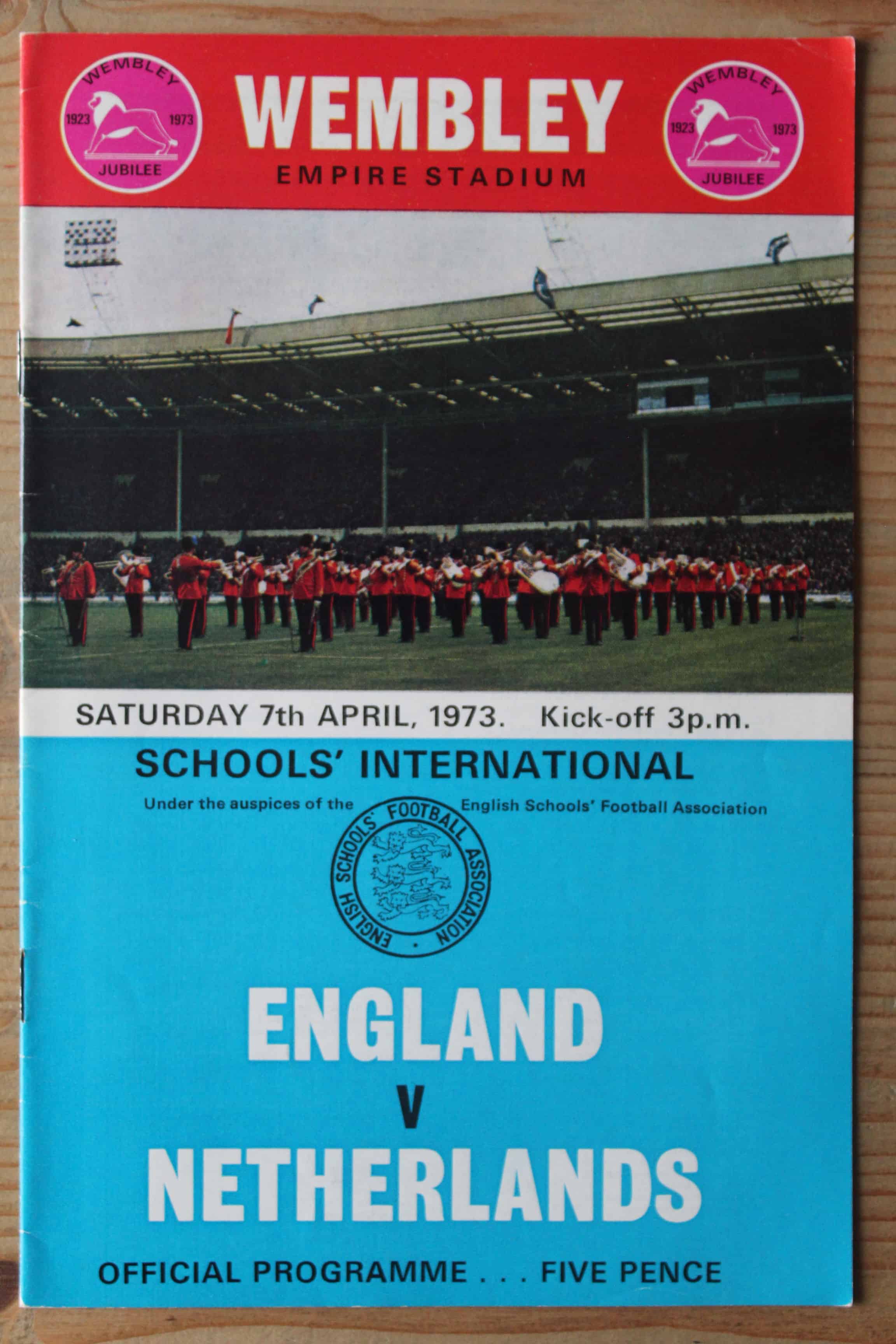 England (Schools) v Netherlands (Schools)