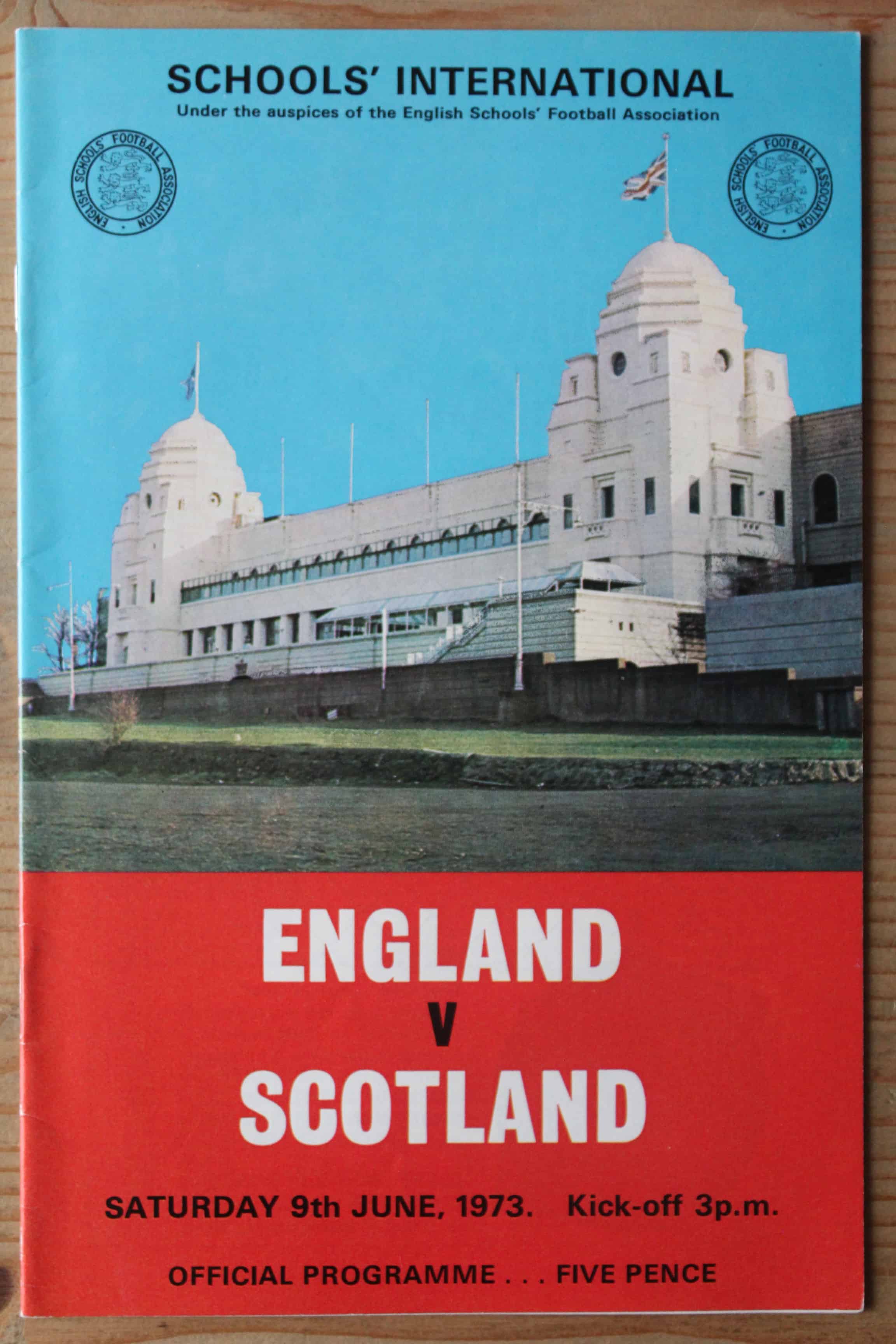 England (Schools) v Scotland (Schools)