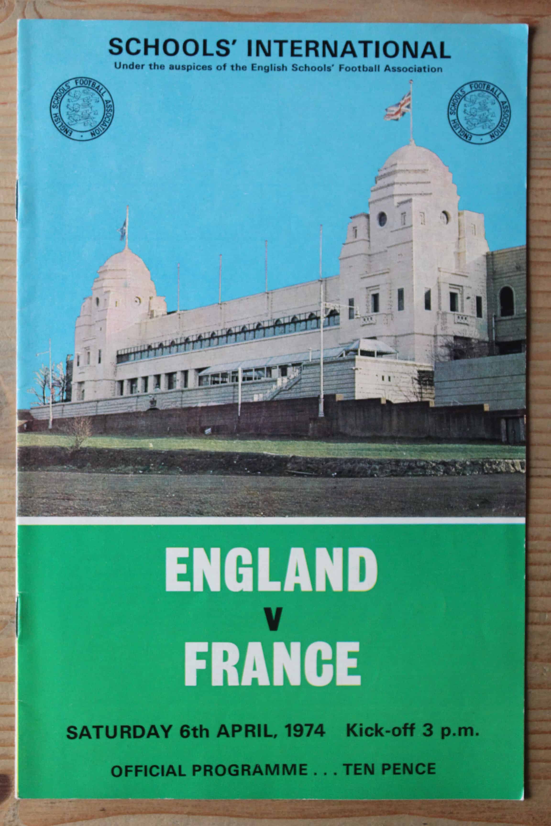 England (Schools) v France (Schools)