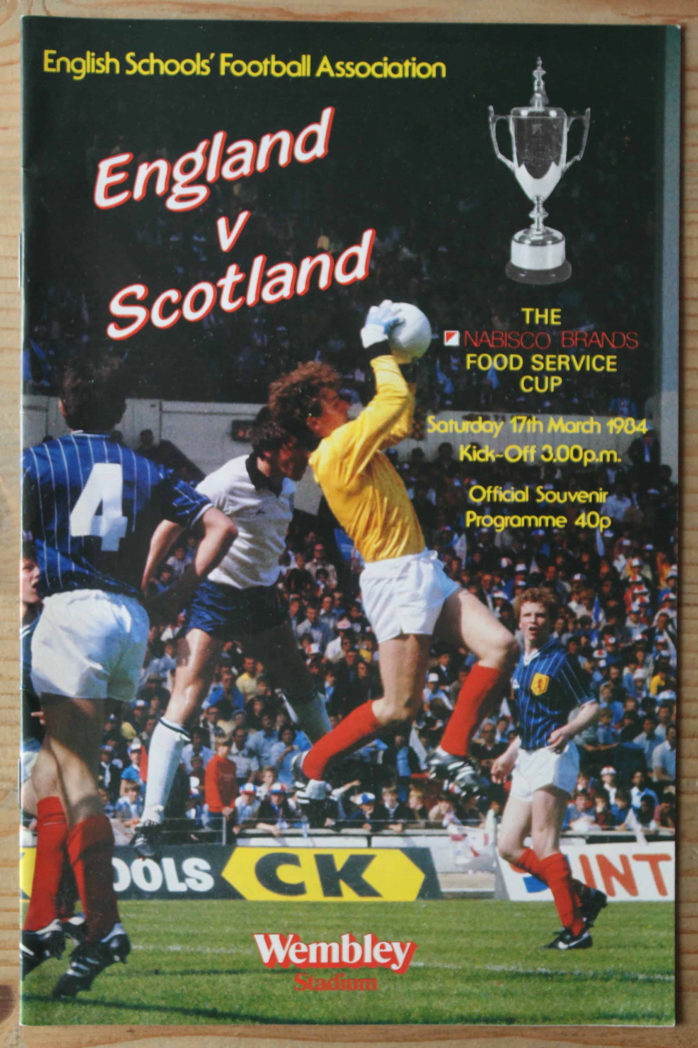 England (Schools) v Scotland (Schools)