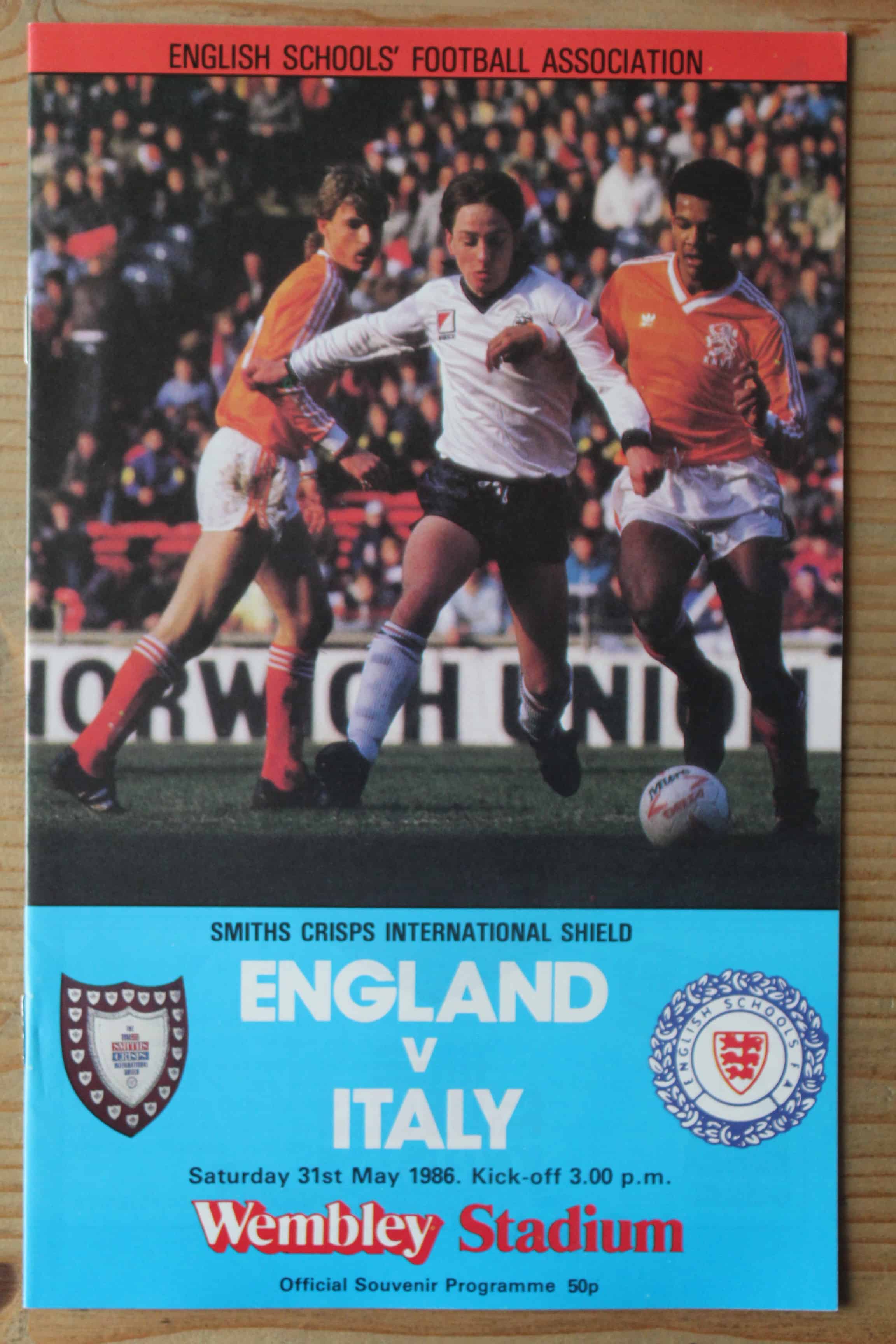 England (Schools) v Italy (Schools)