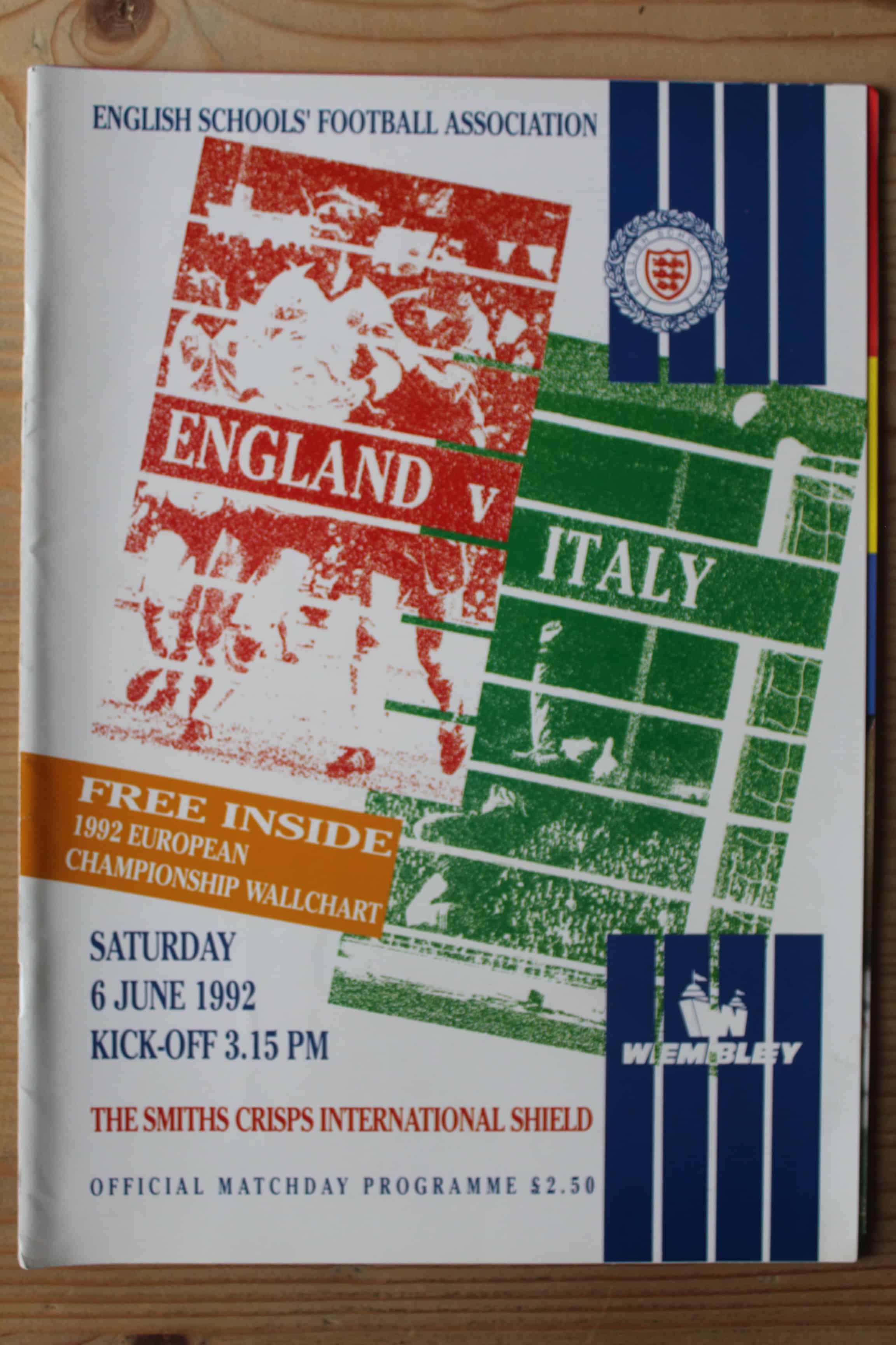 England (Schools) v Italy (Schools)