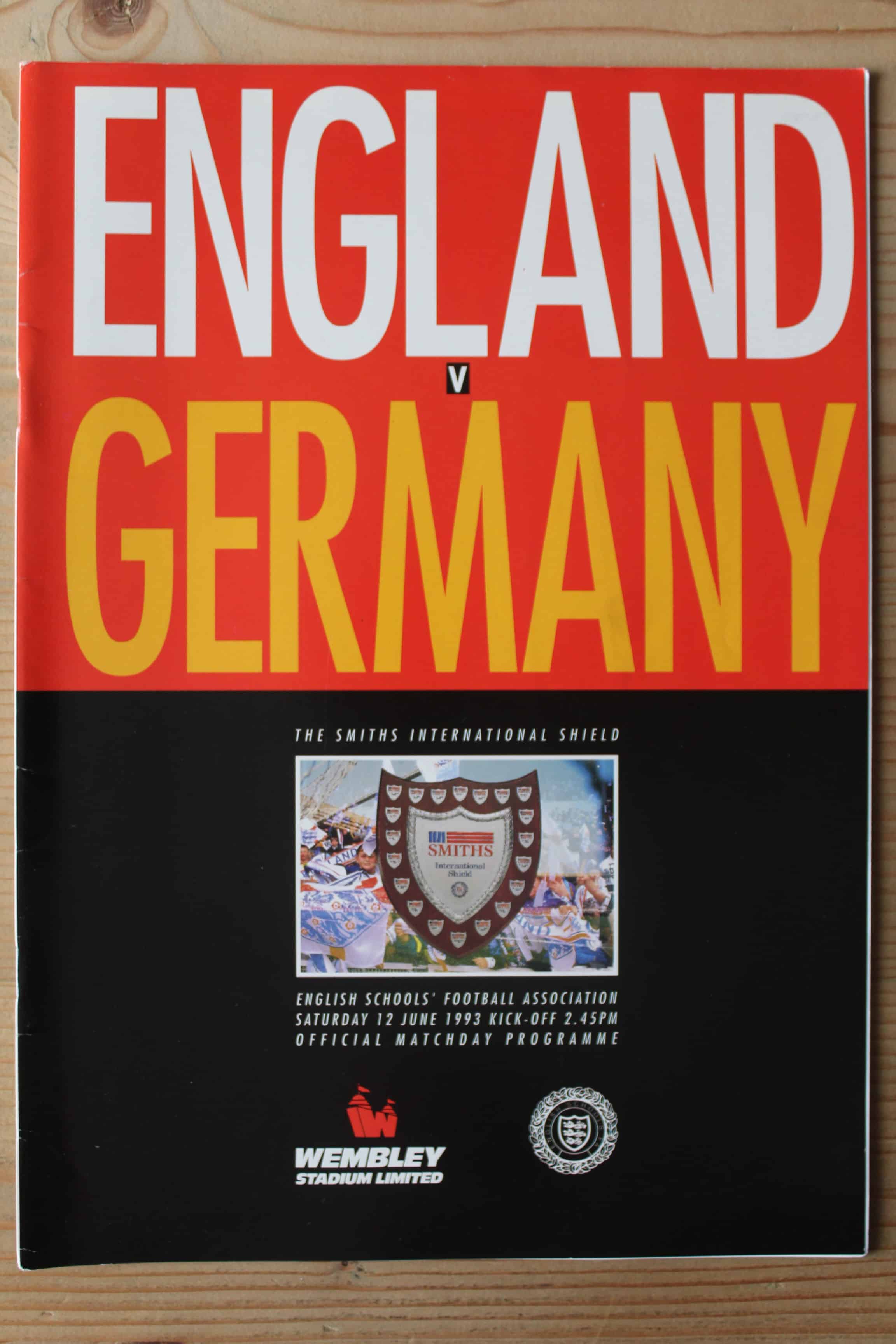 England (Schools) v Germany (Schools)