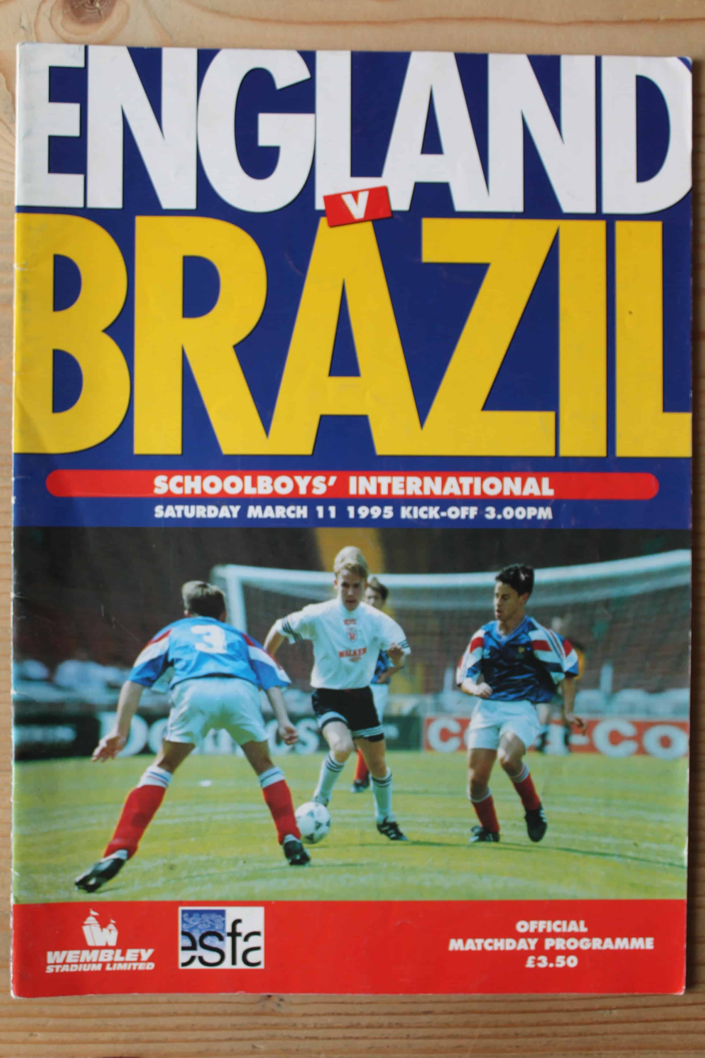 England (Schools) v Brazil (Schools)