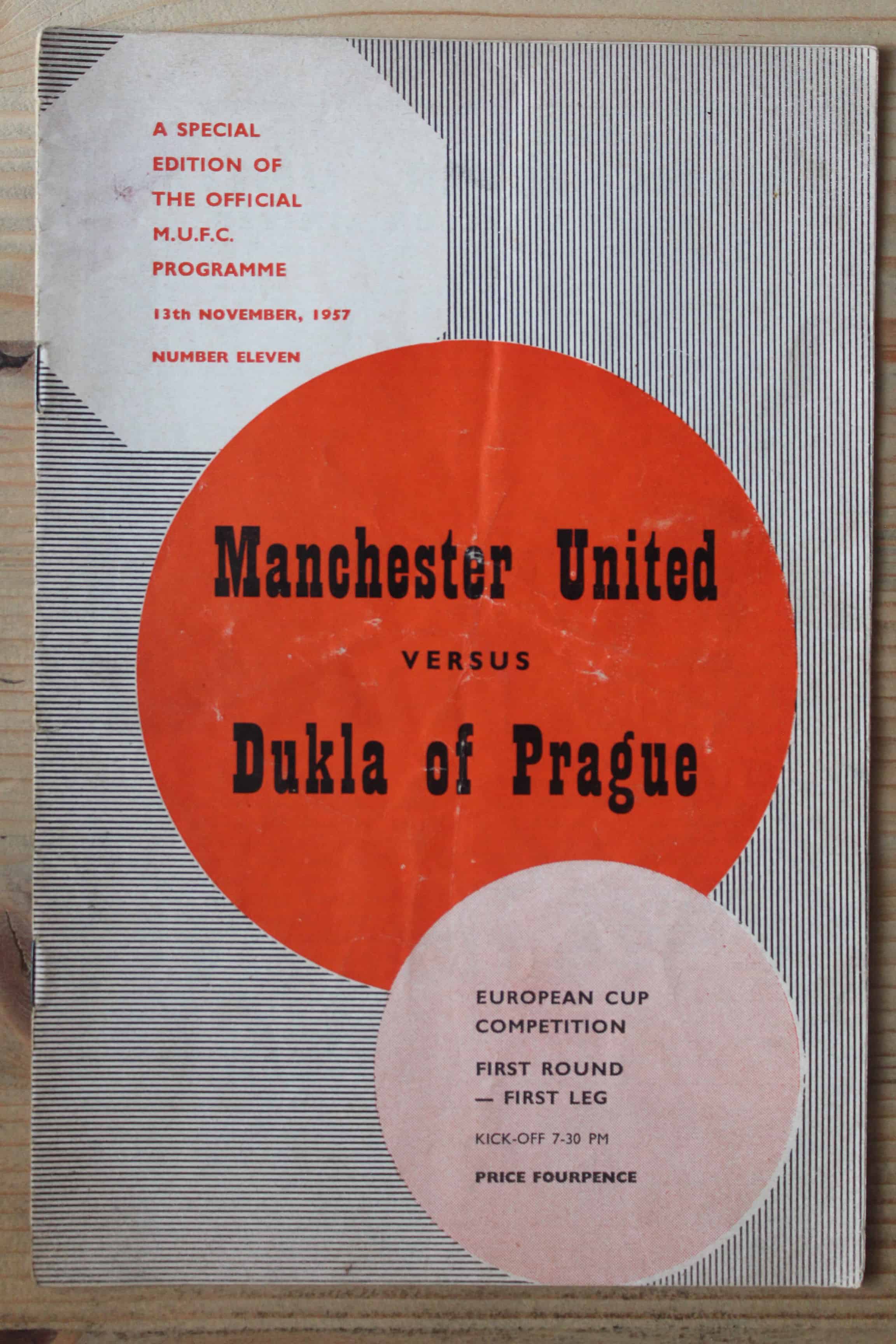 Manchester United FC v Dukla Prague