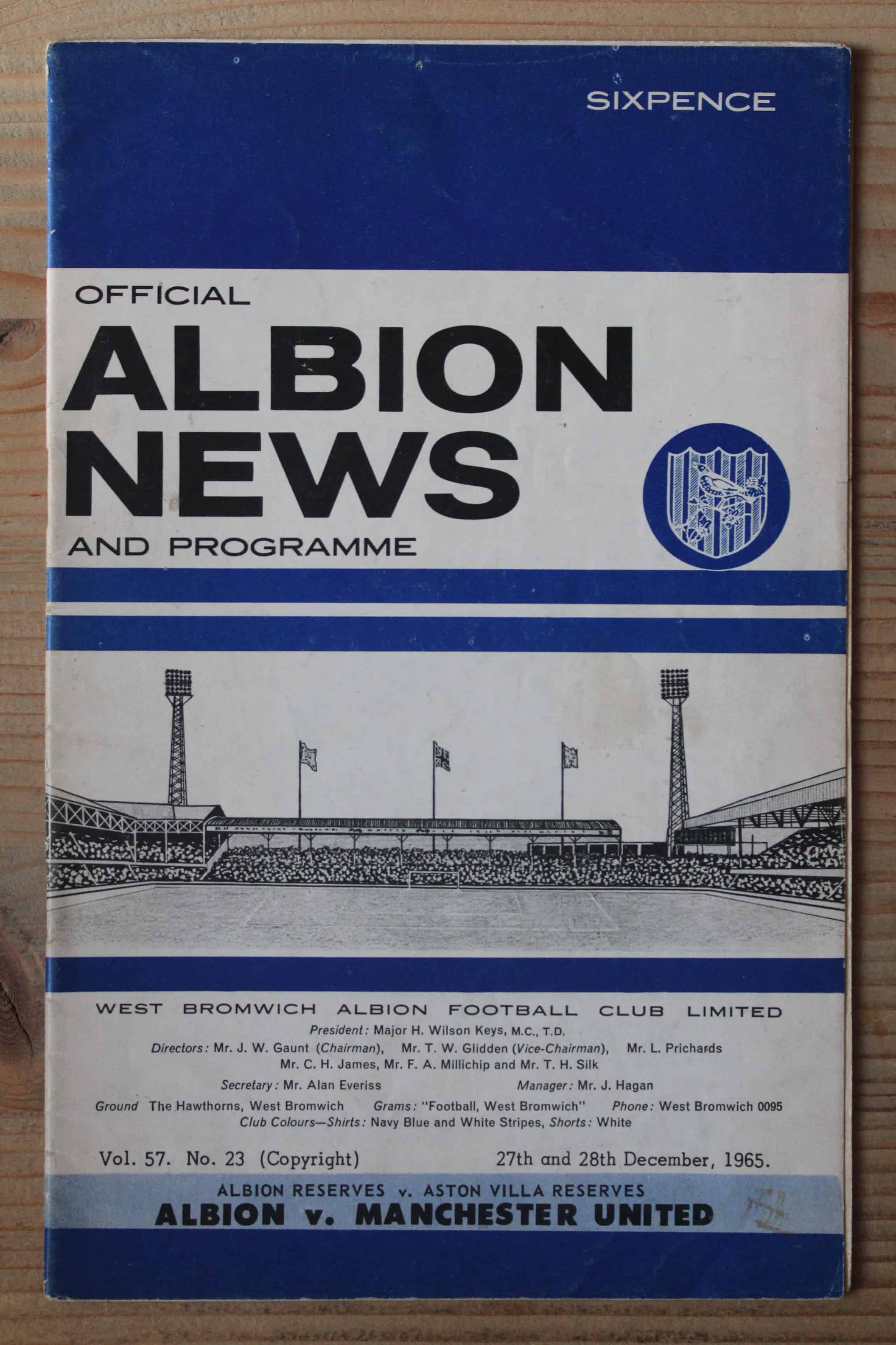 West Bromwich Albion FC (Res) v Aston Villa (Res)