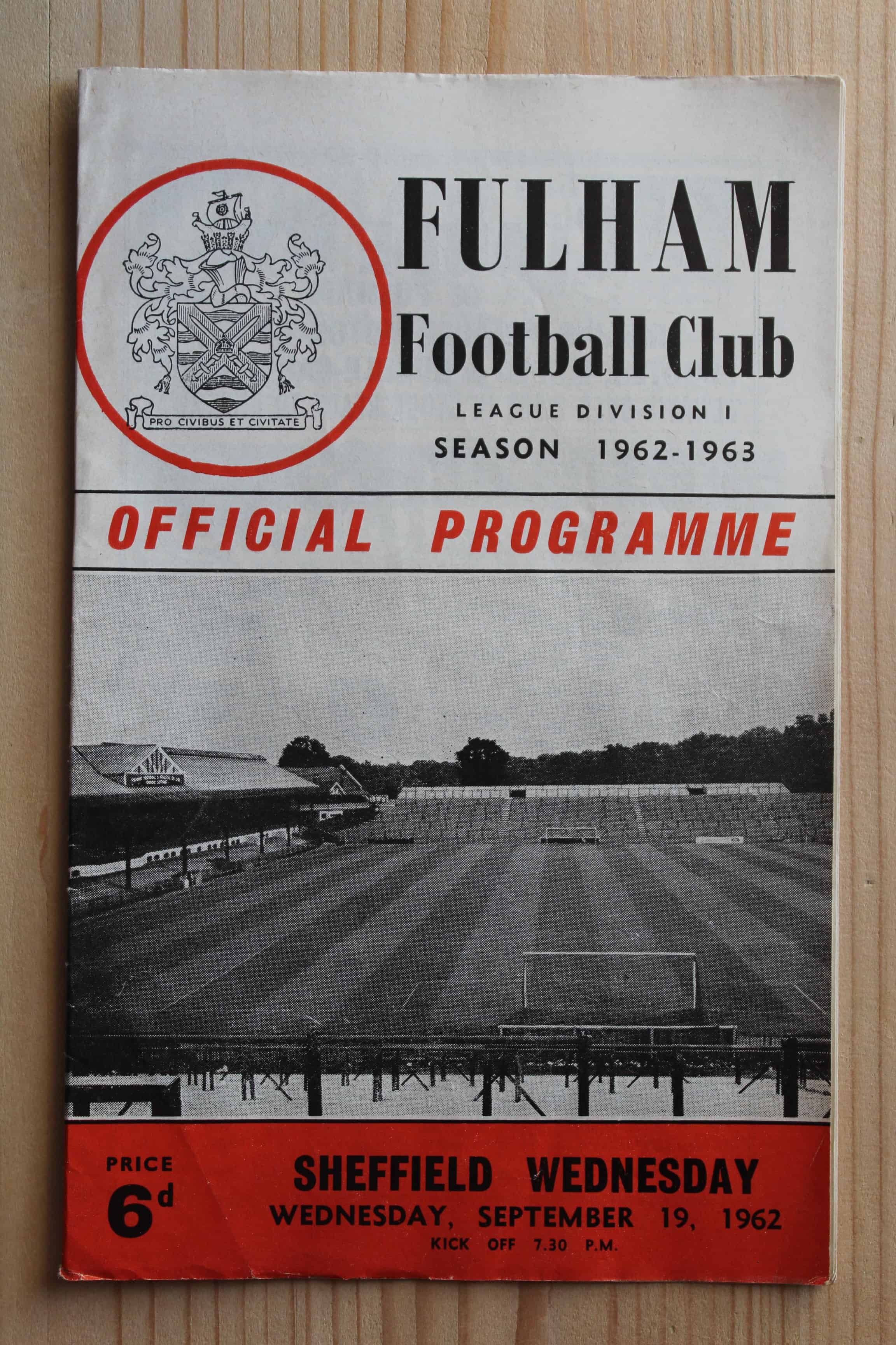 Fulham FC v Sheffield Wednesday FC 