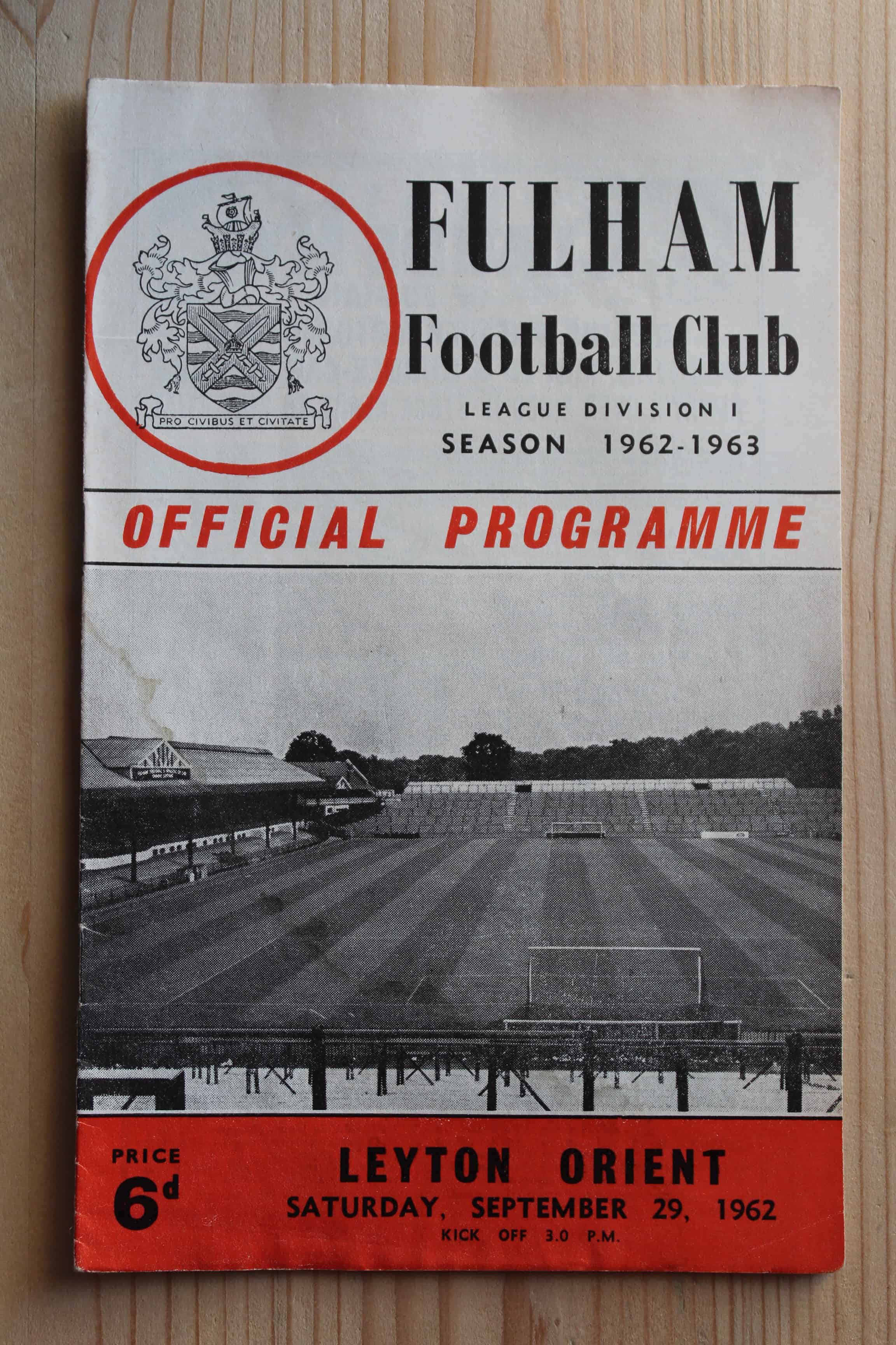 Fulham FC v Leyton Orient FC