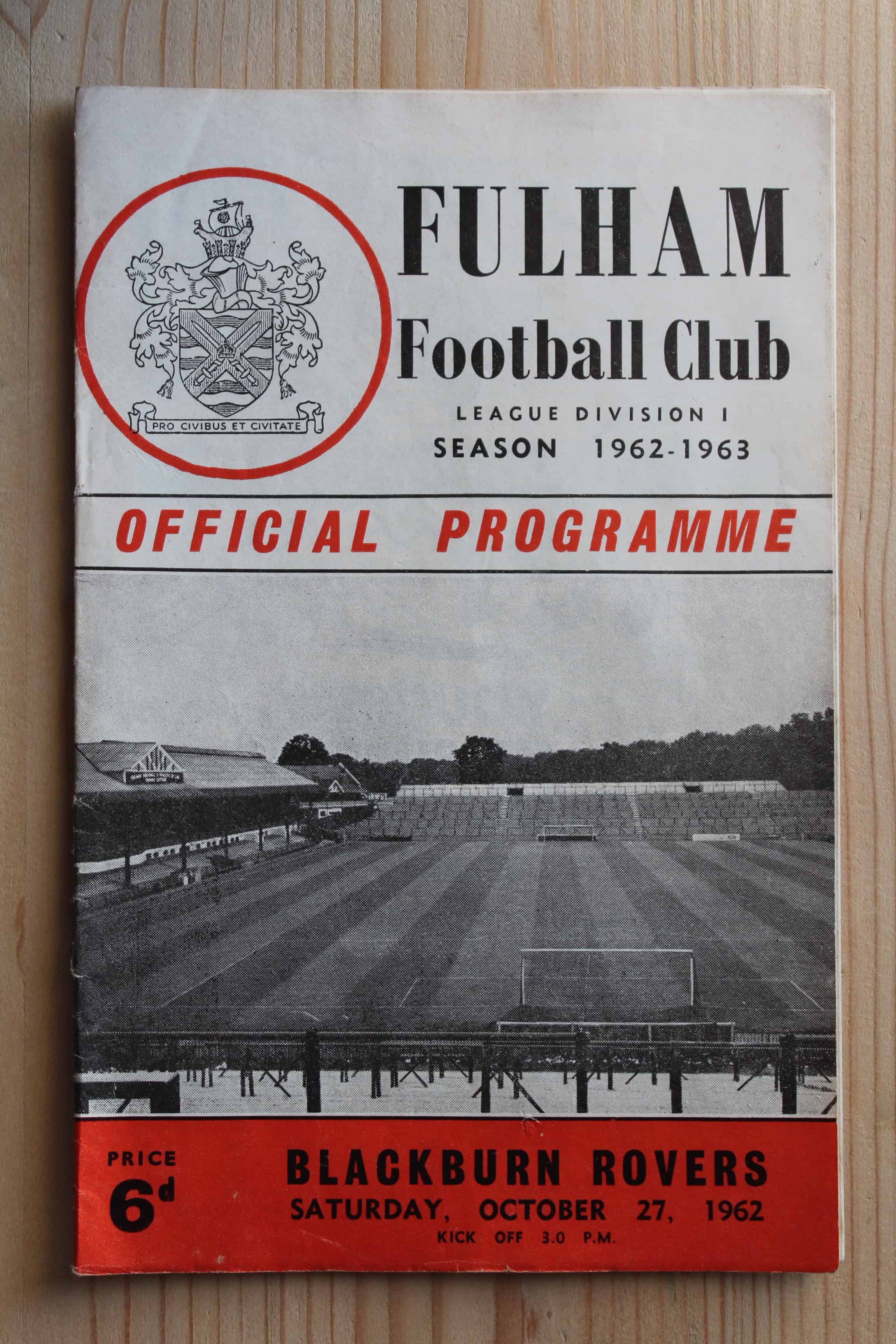 Fulham FC v Blackburn Rovers FC