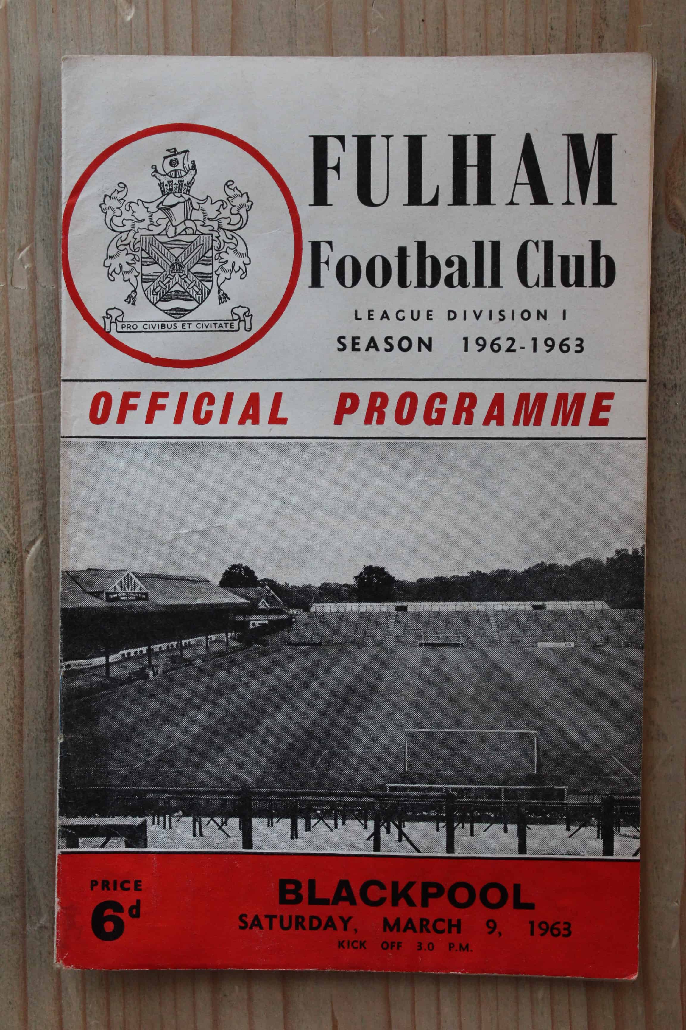 Fulham FC v Blackpool FC