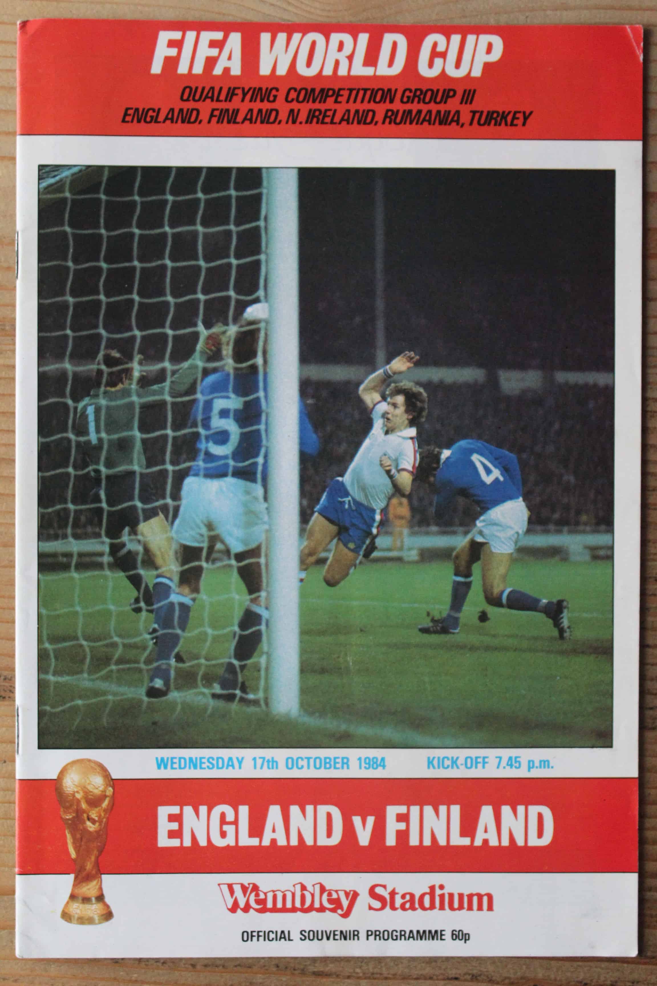 England v Finland