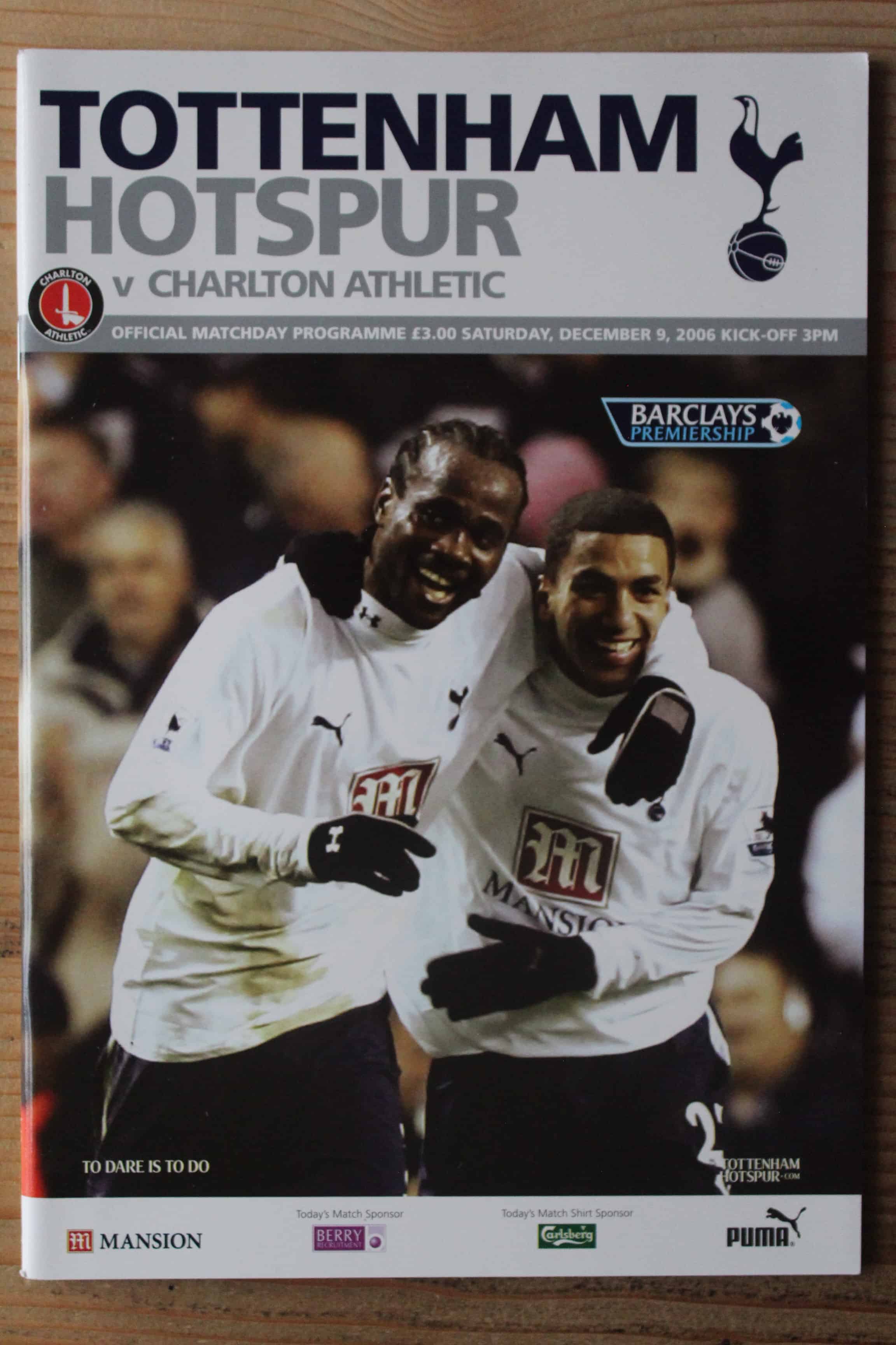 Tottenham Hotspur FC v Charlton Athletic FC