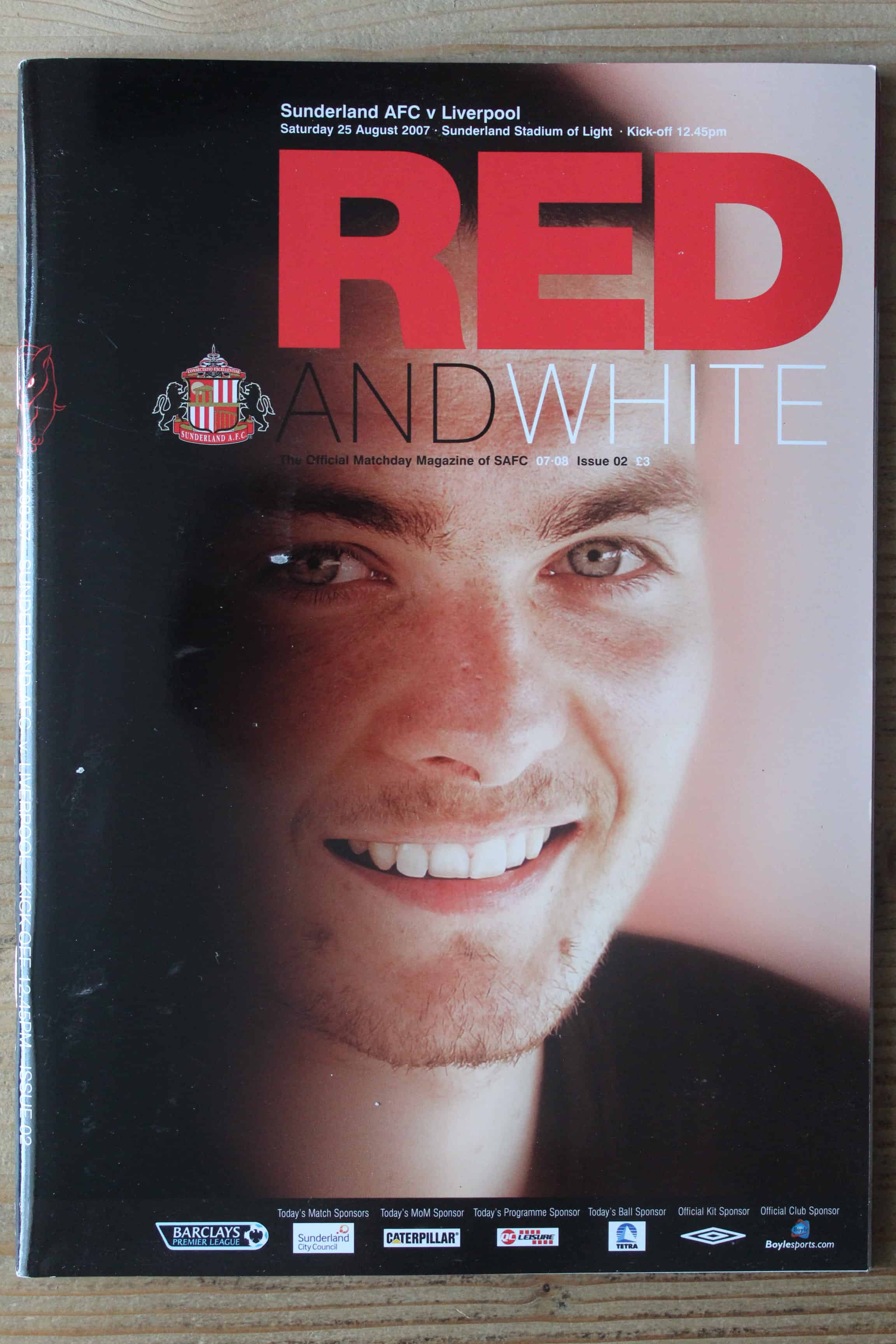 Sunderland FC v Liverpool FC
