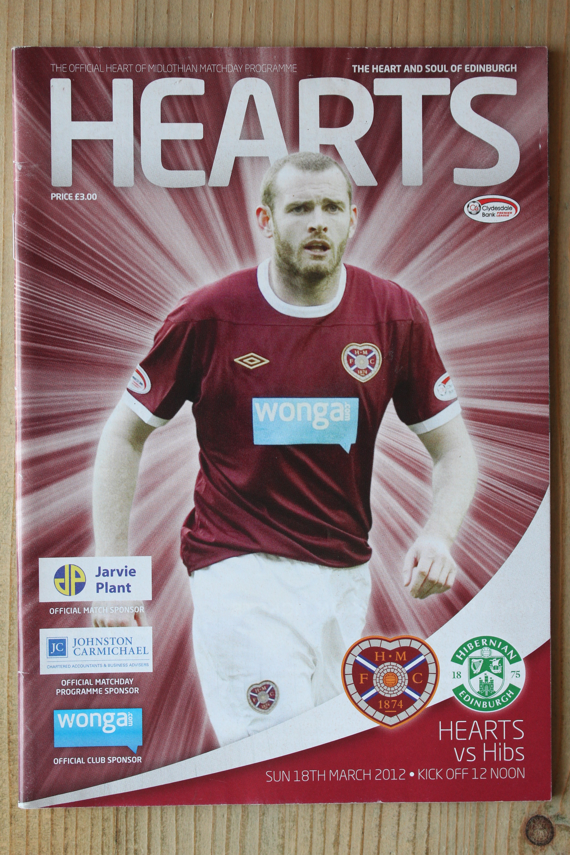 Heart Of Midlothian (Hearts) v Hibernian FC