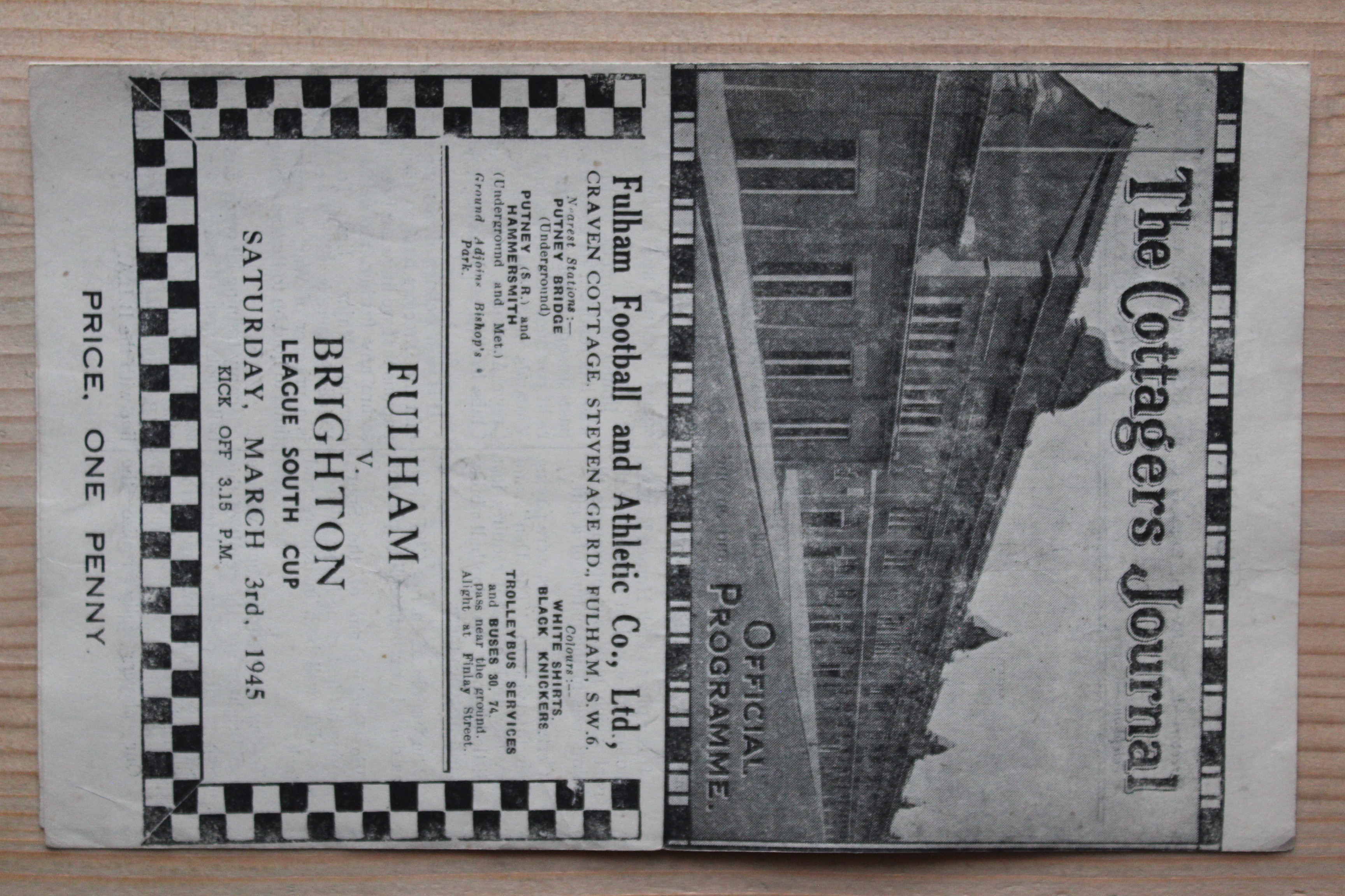 Fulham FC v Brighton & Hove Albion FC