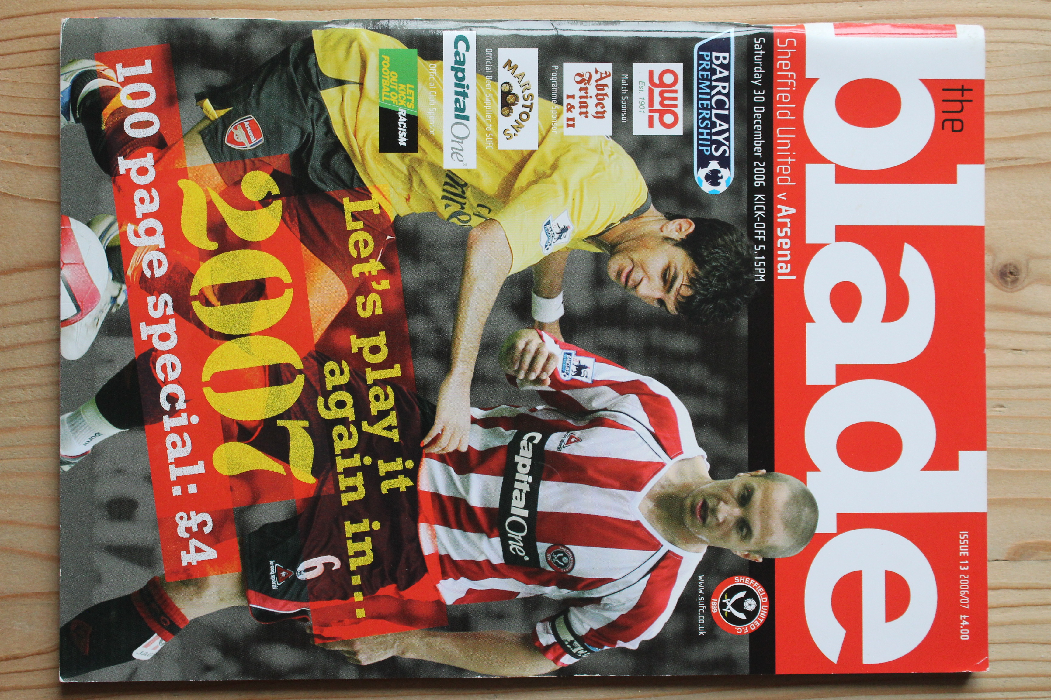 Sheffield United FC v Arsenal FC