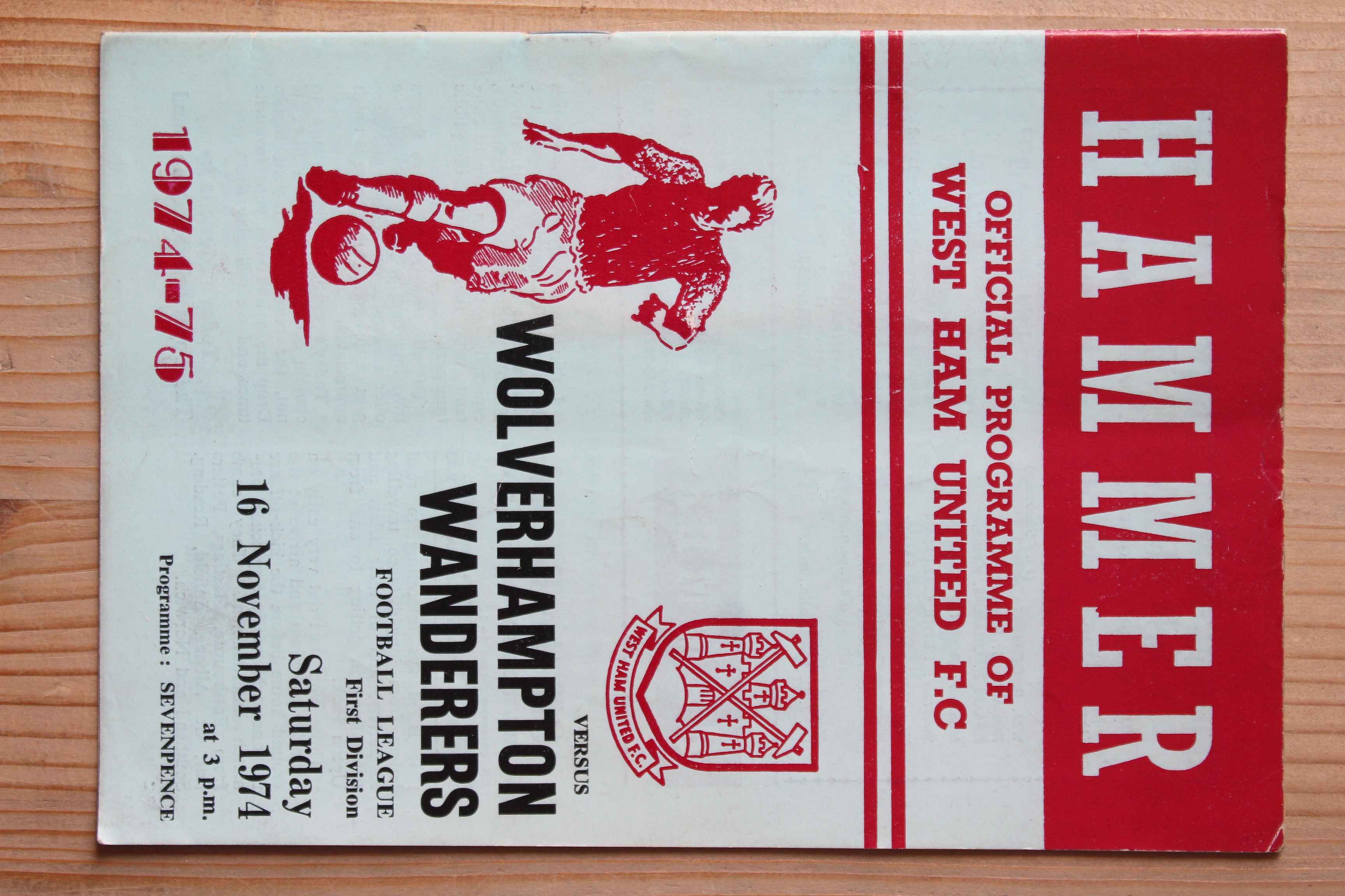 West Ham United FC v Wolverhampton Wanderers FC