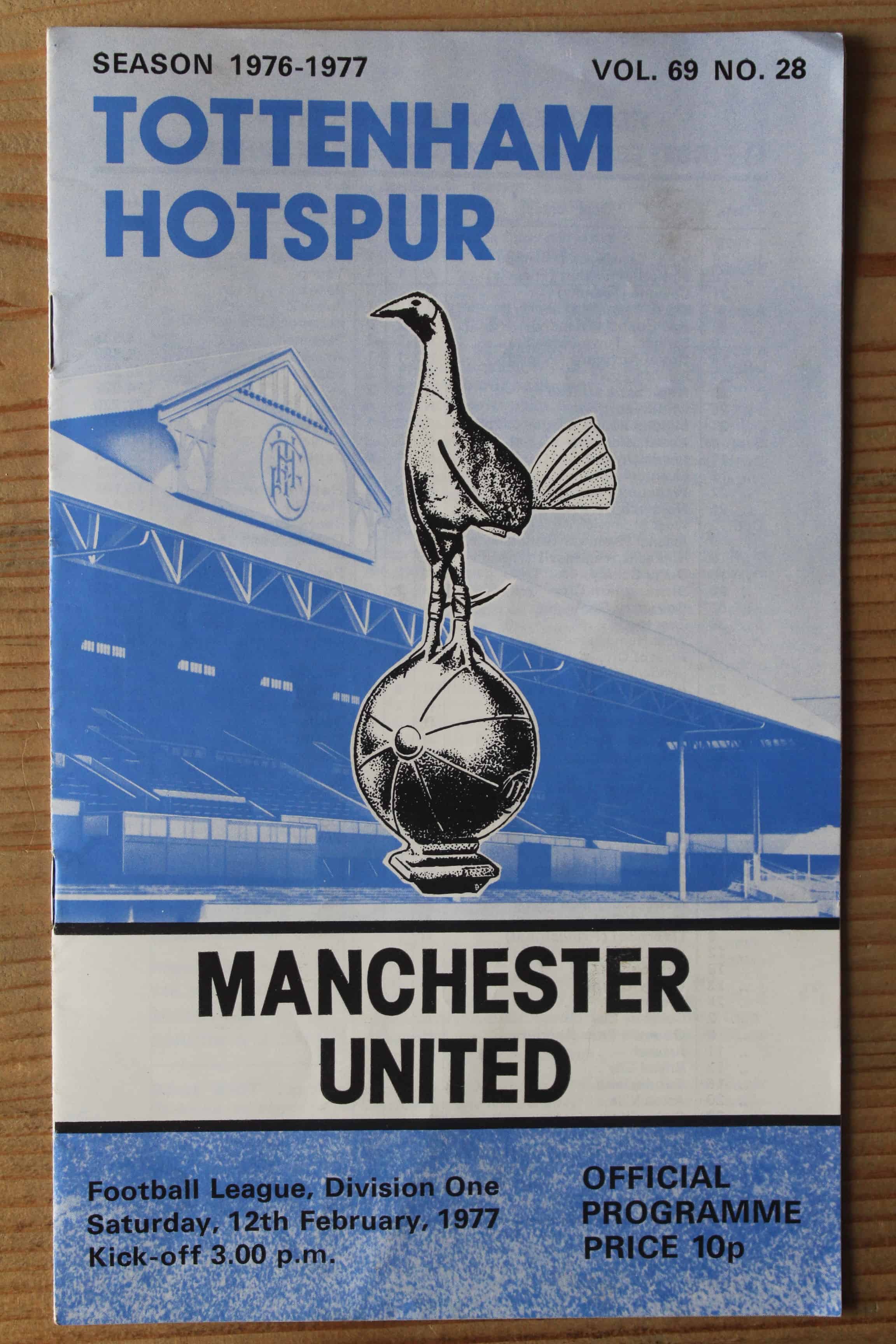 Tottenham Hotspur FC v Manchester United FC