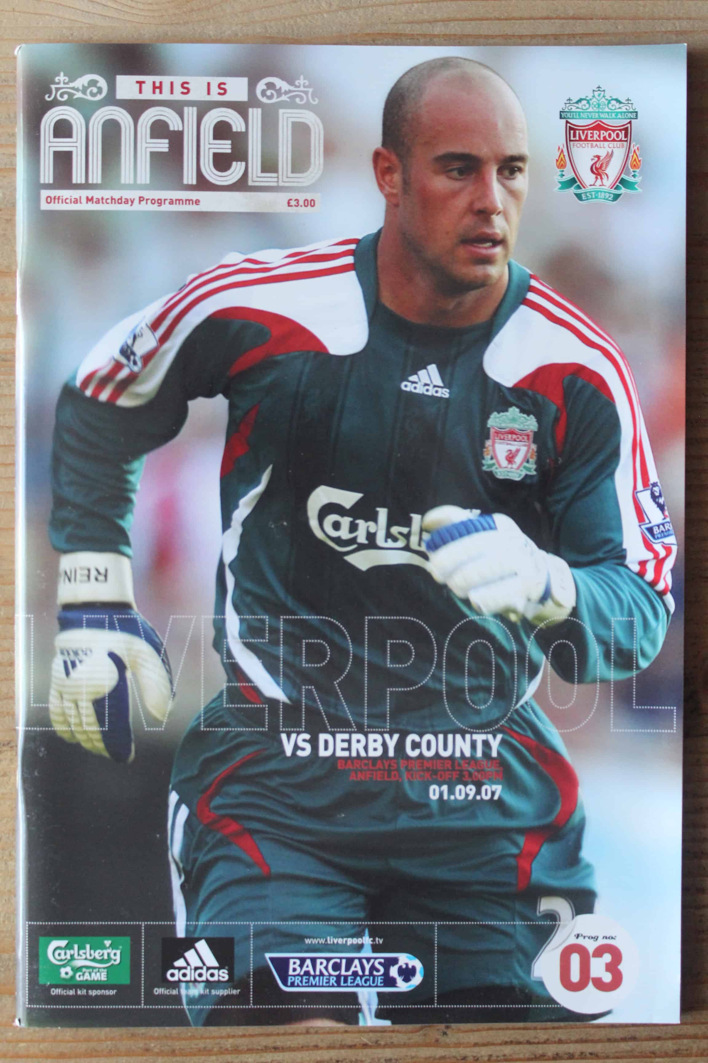 Liverpool FC v Derby County FC