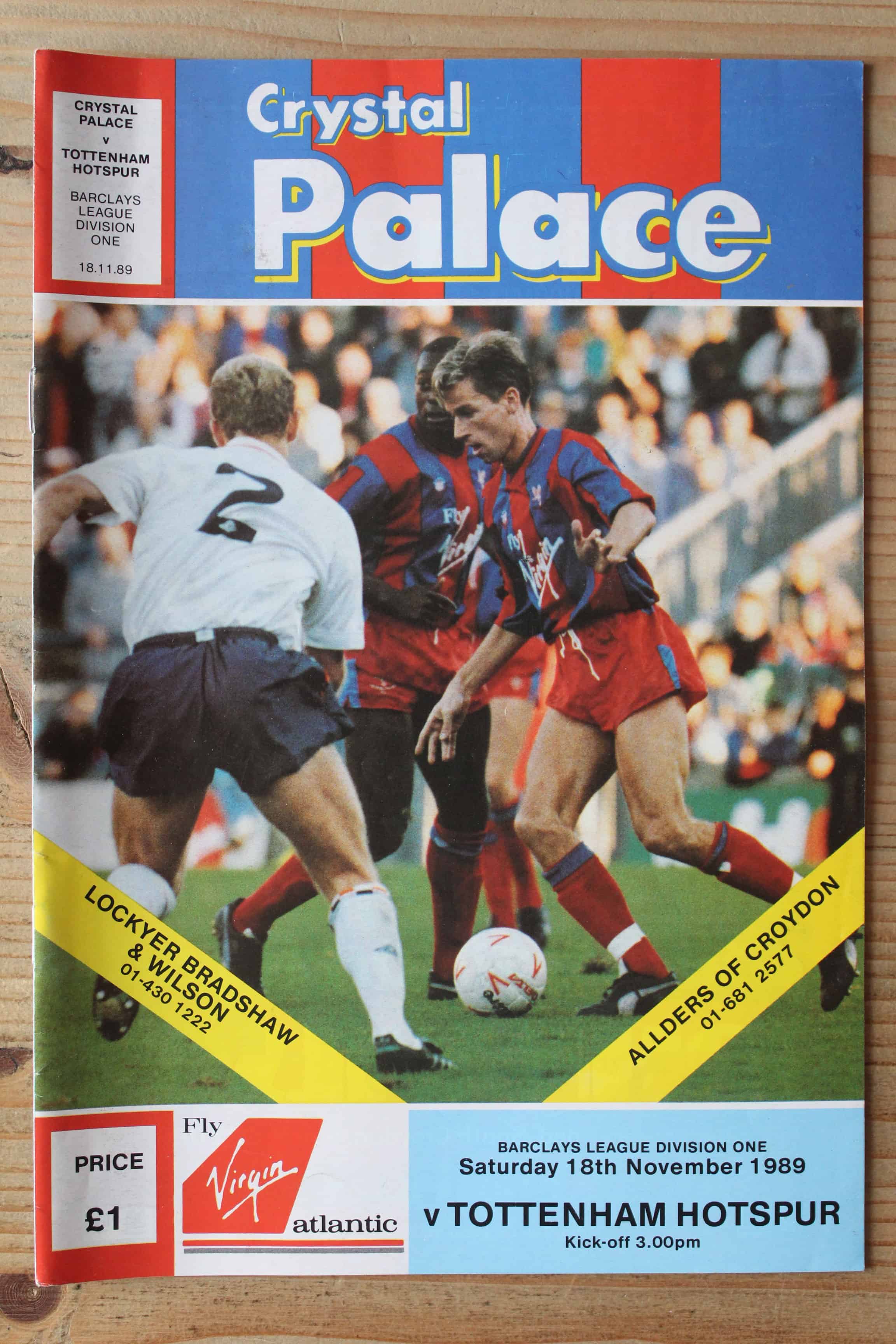 Crystal Palace FC v Tottenham Hotspur FC