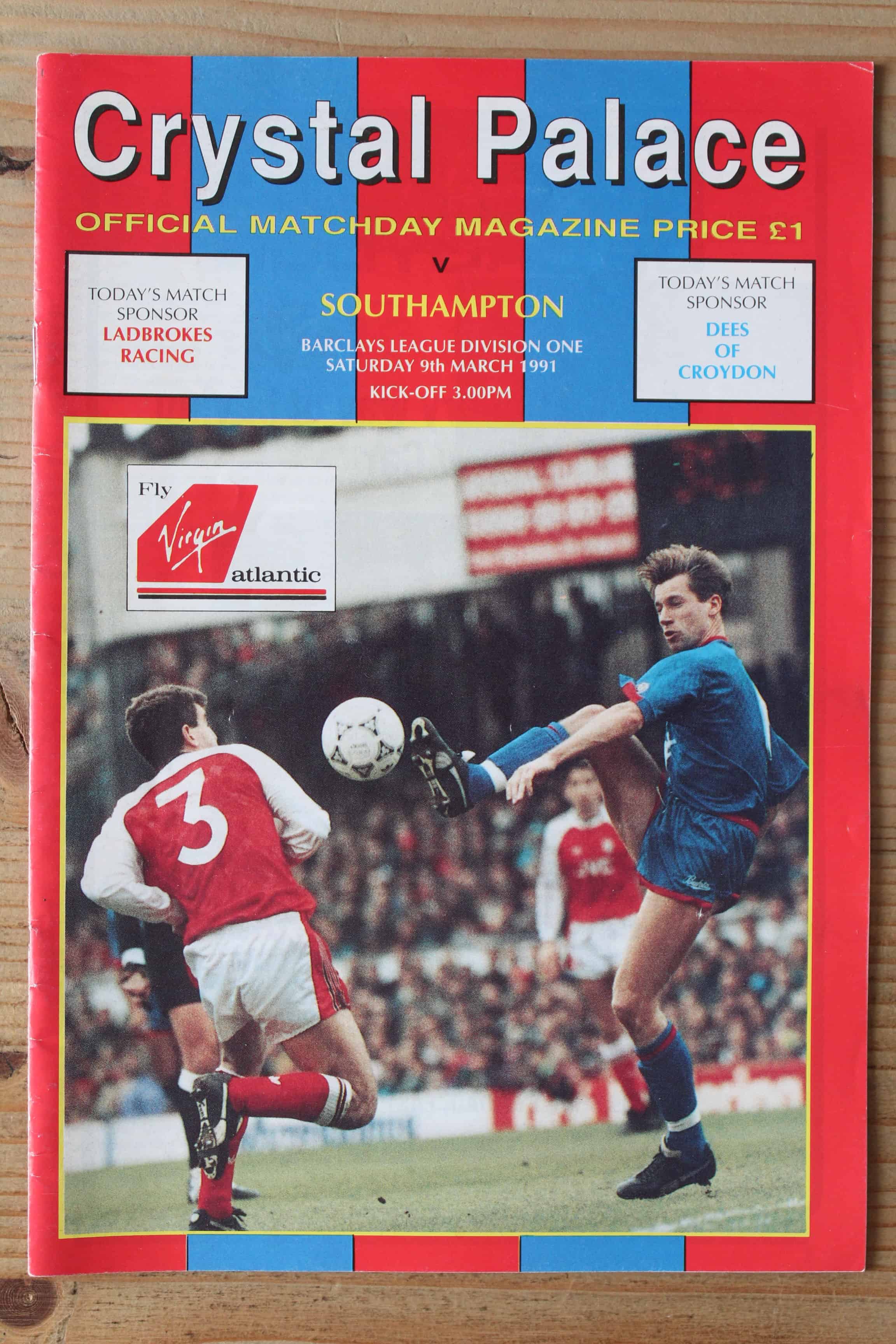 Crystal Palace FC v Southampton FC