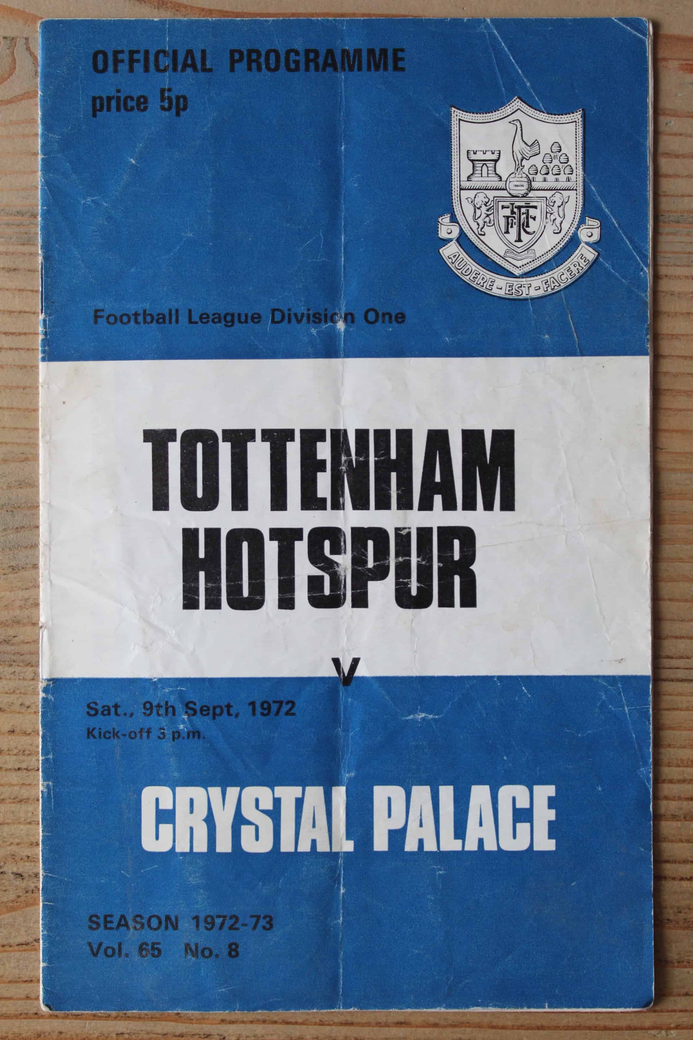 Tottenham Hotspur FC v Crystal Palace FC