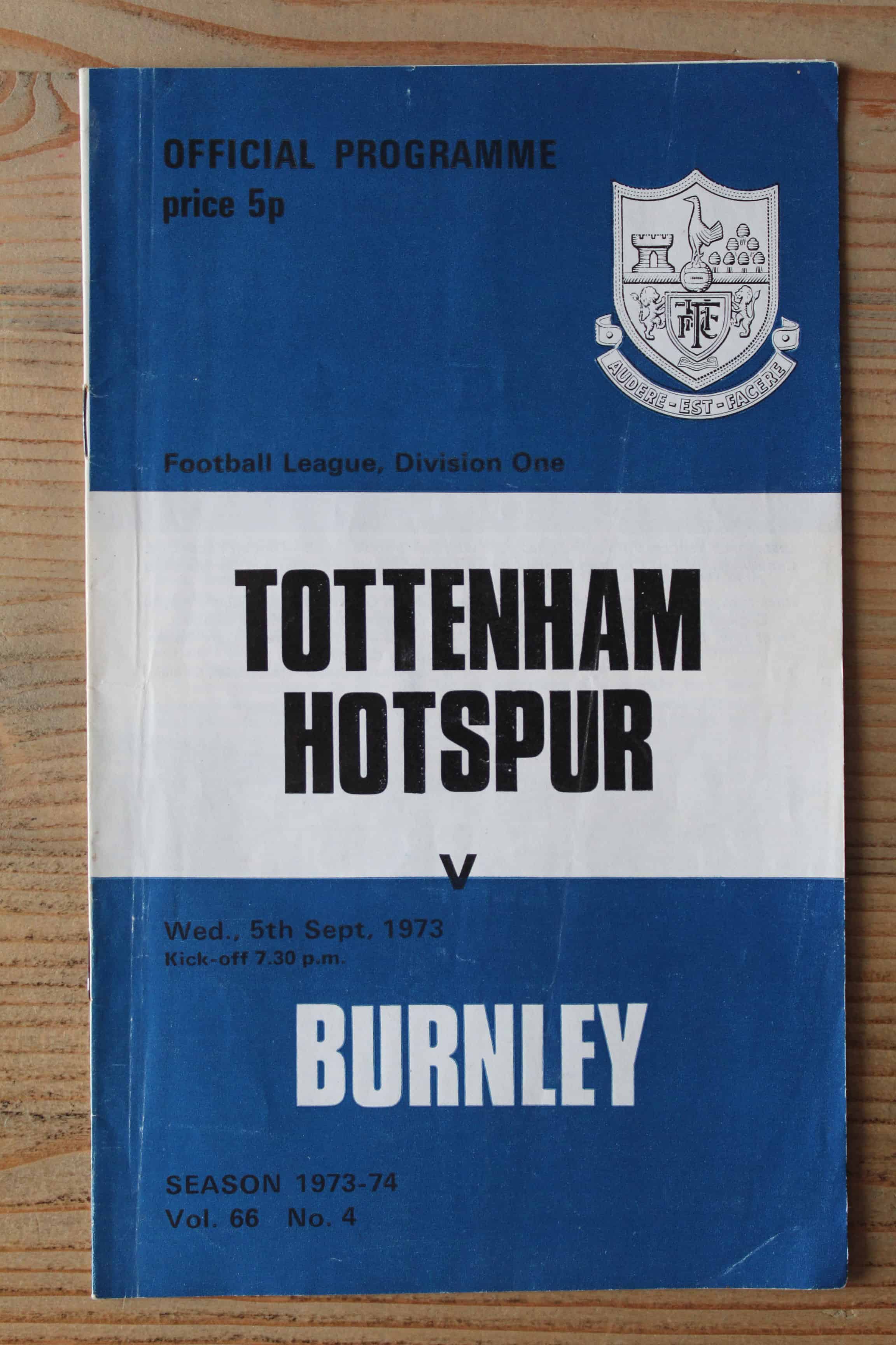 Tottenham Hotspur FC v Burnley FC