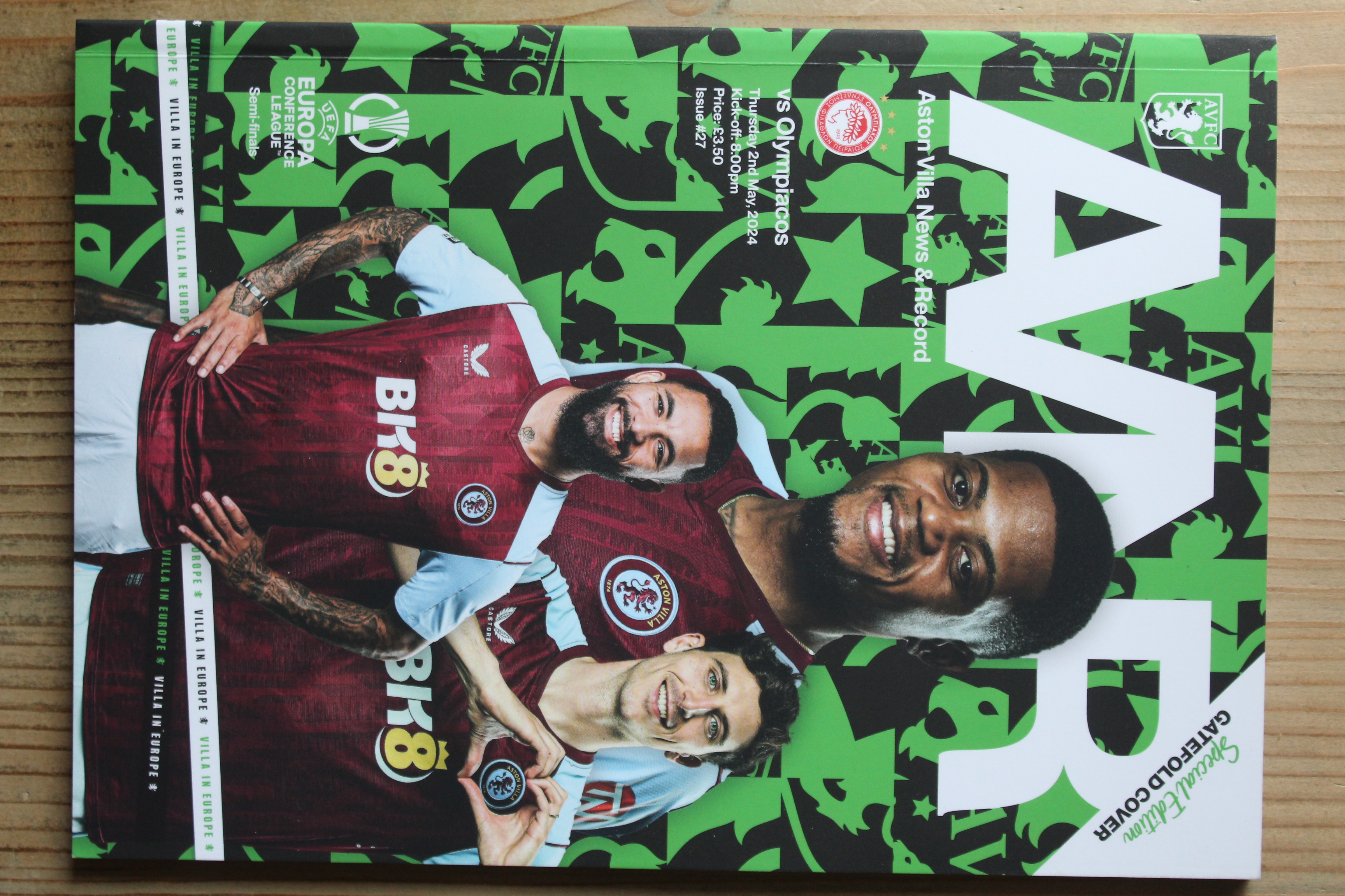 Aston Villa FC v Olympiakos Piraeus