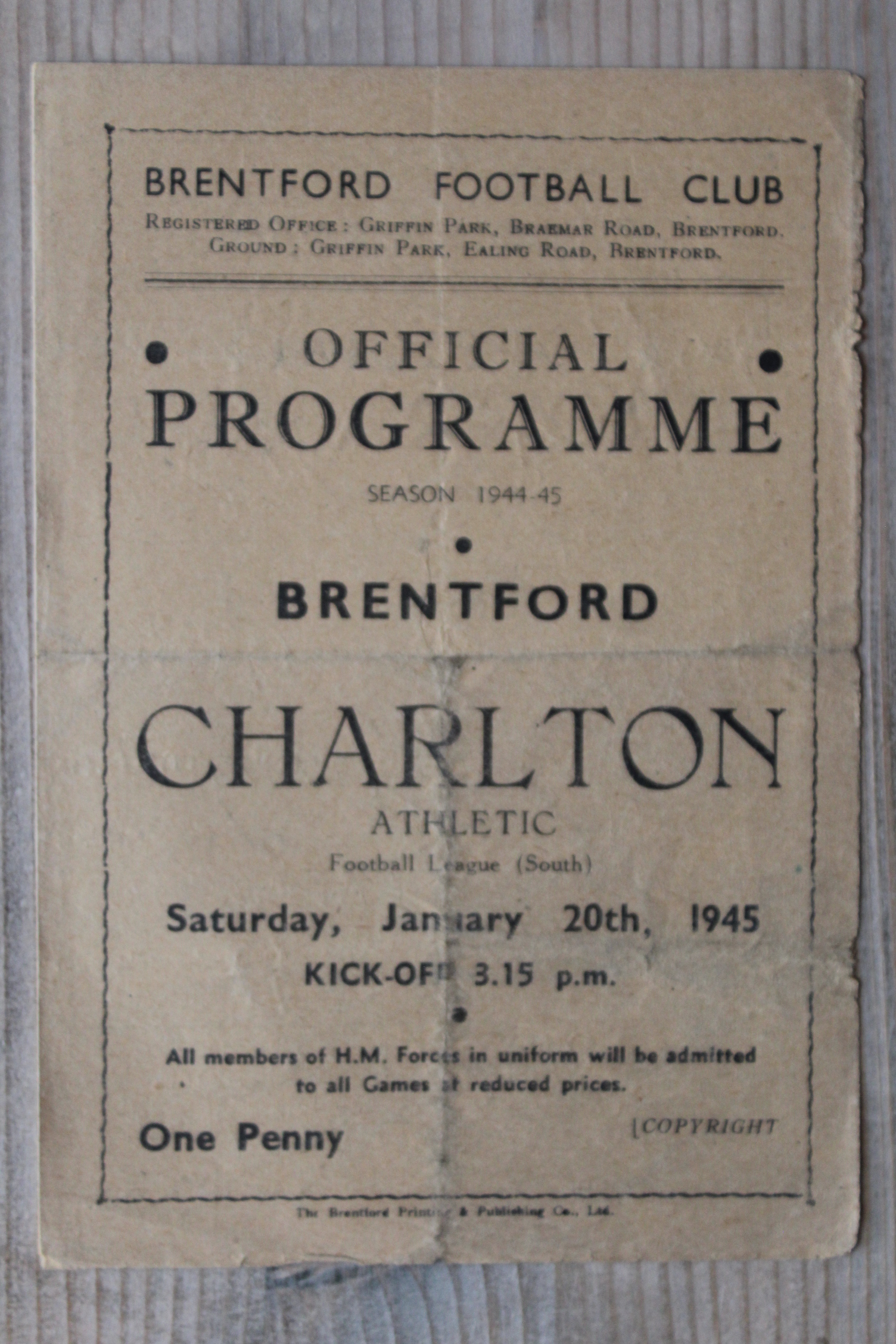 Brentford FC v Charlton Athletic FC