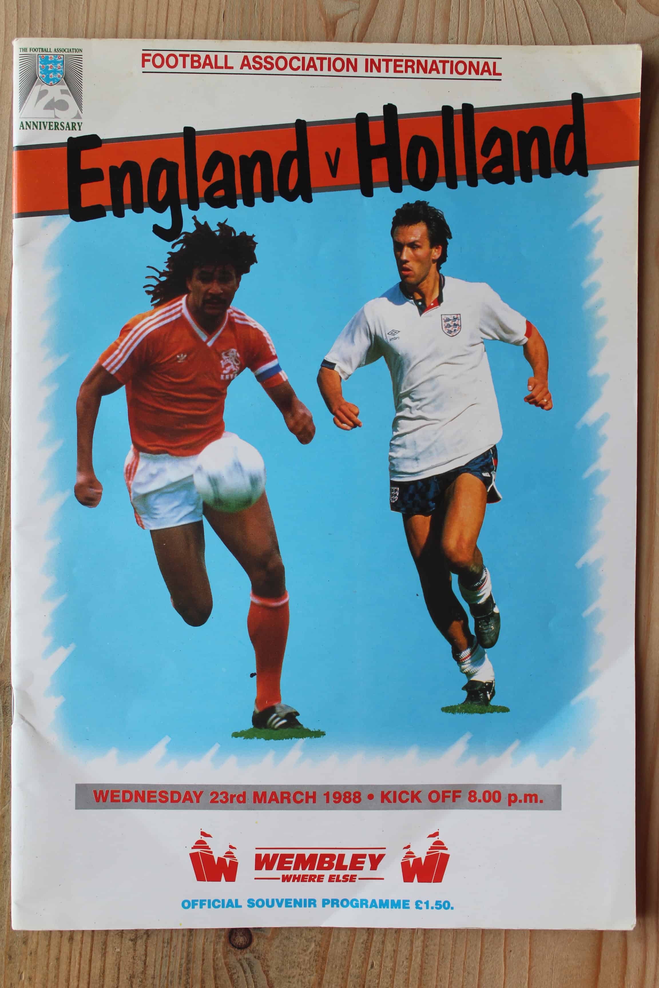 England v Holland (Netherlands)