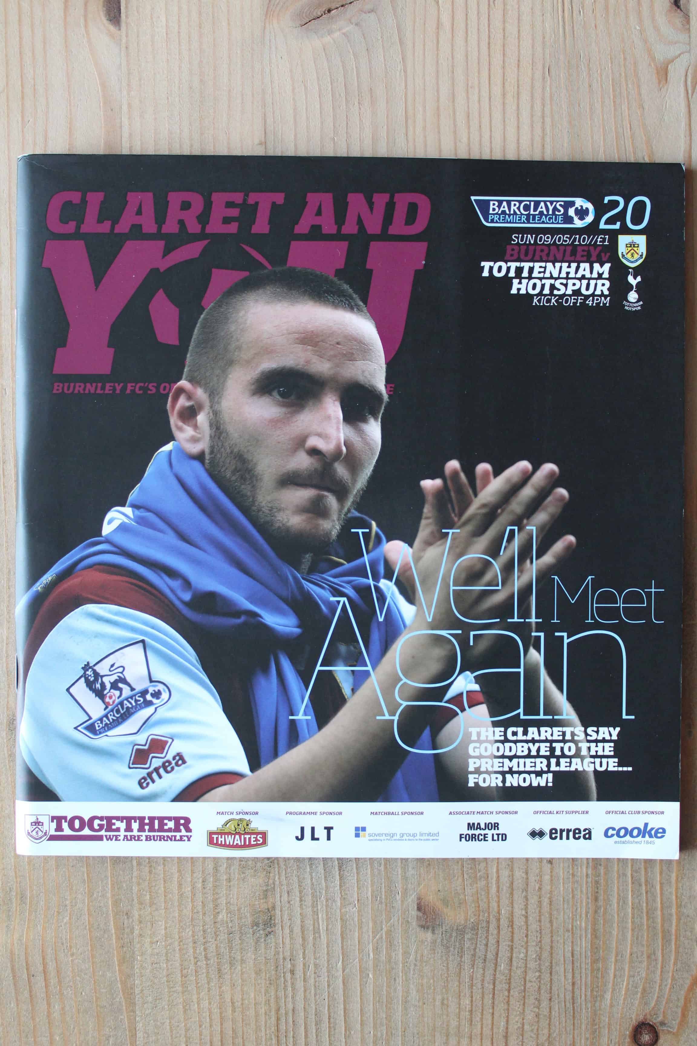 Burnley FC v Tottenham Hotspur FC