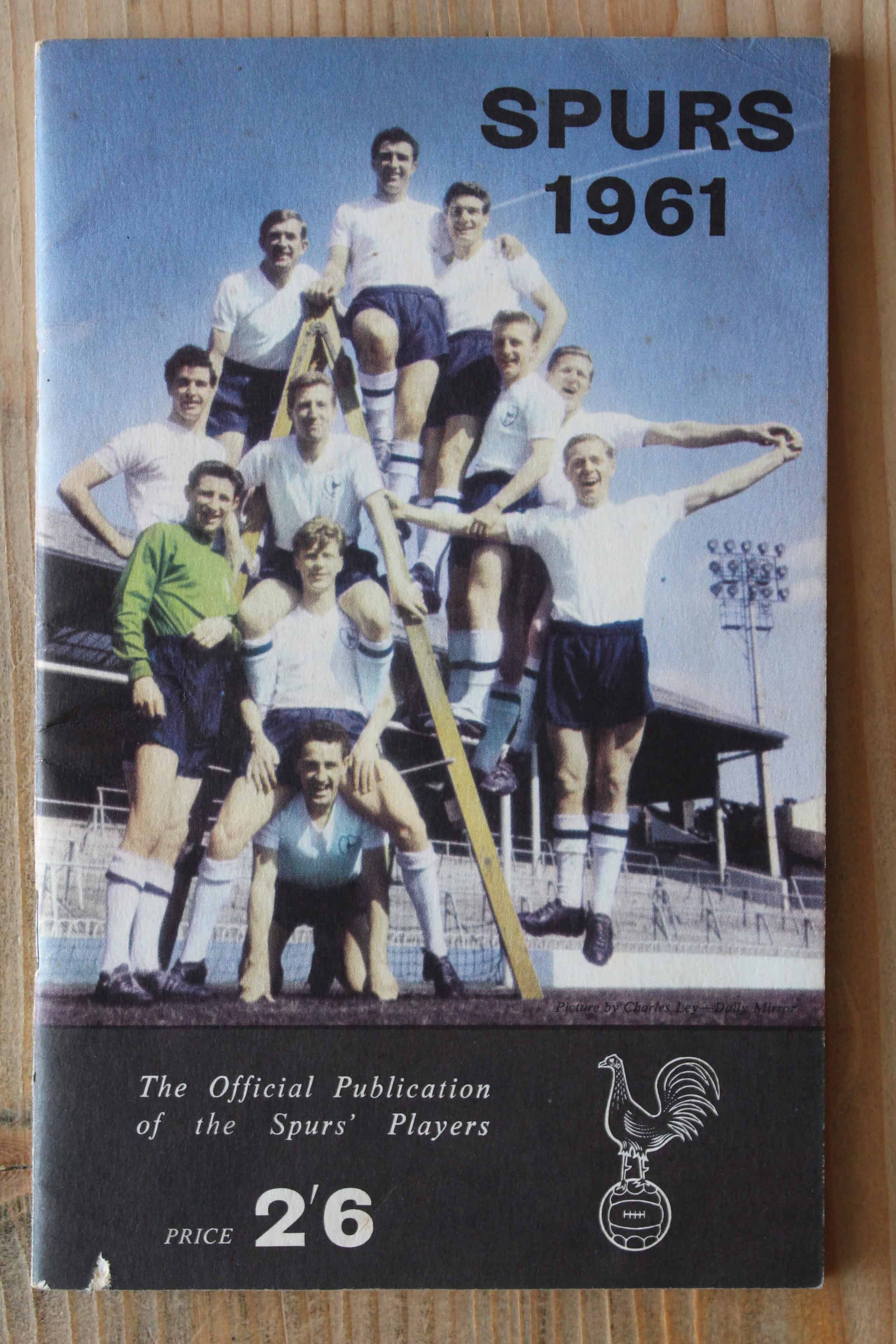 Spurs 1961 Programme