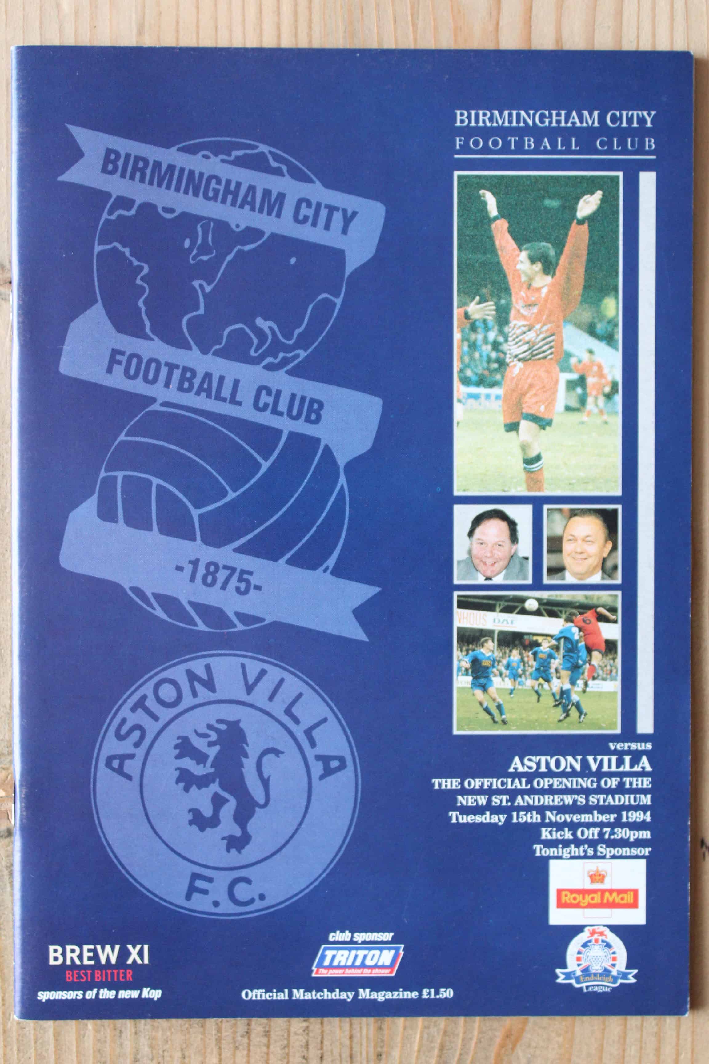 Birmingham City FC v Aston Villa FC