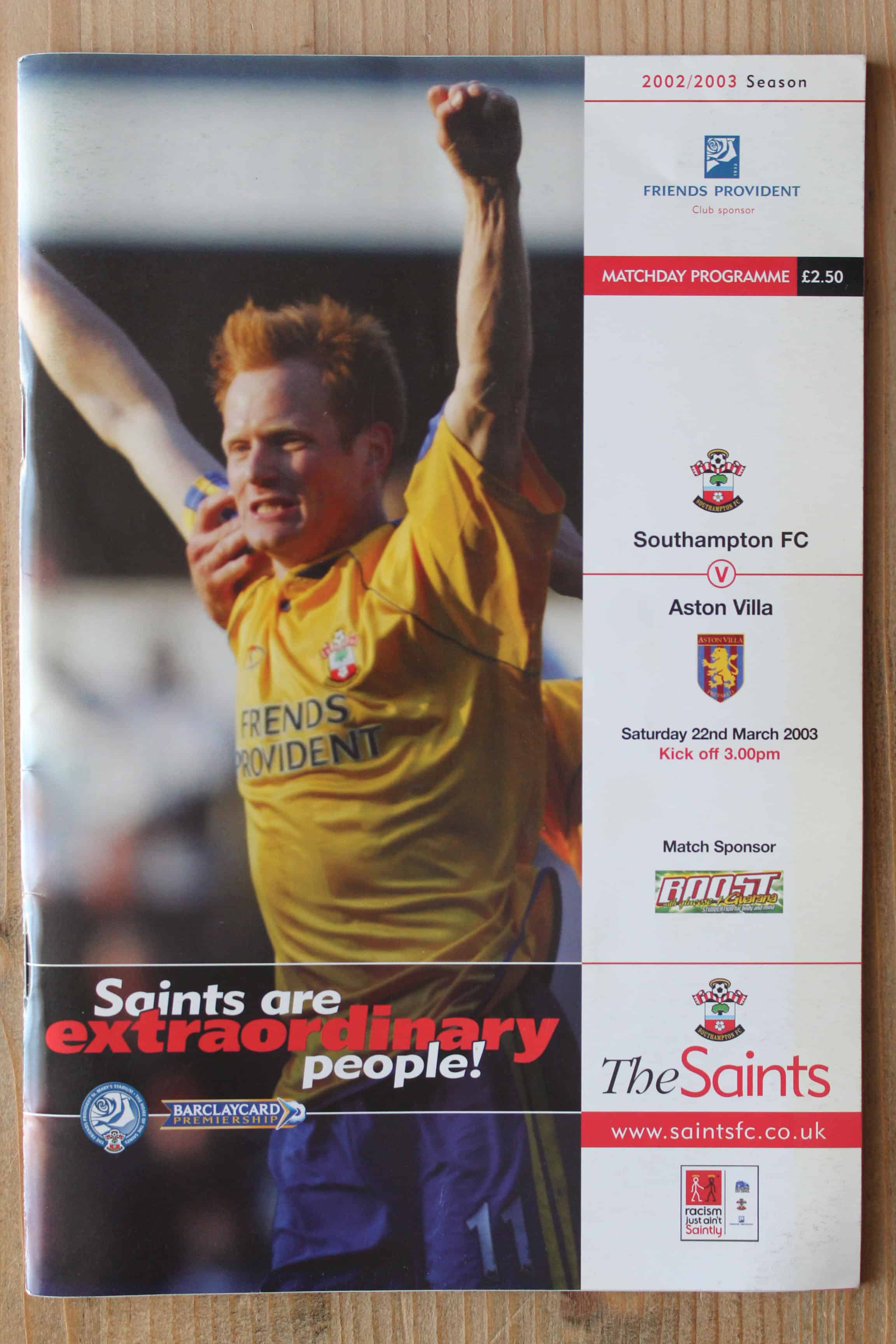 Southampton FC v Aston Villa FC