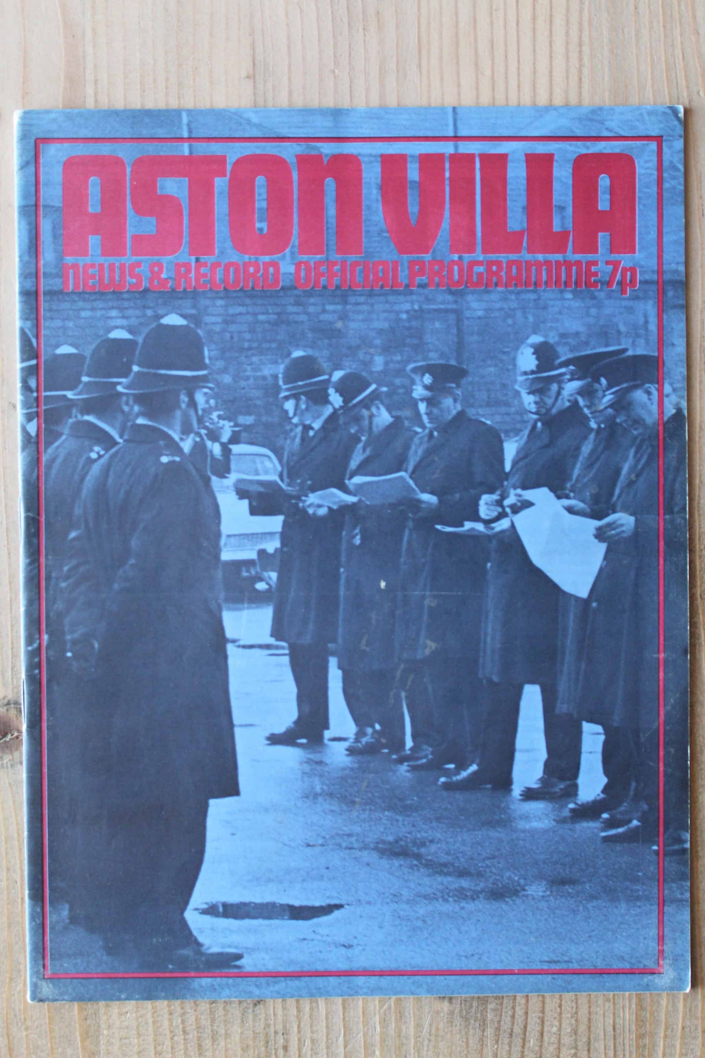 Aston Villa FC v Manchester City FC