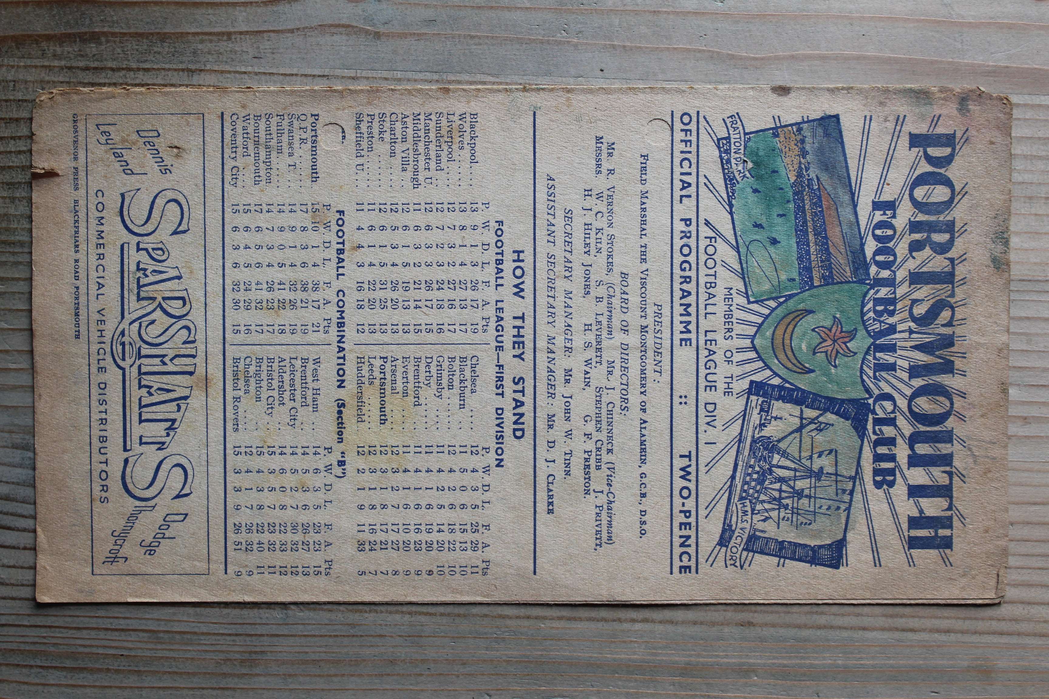 Portsmouth FC v Leeds United FC