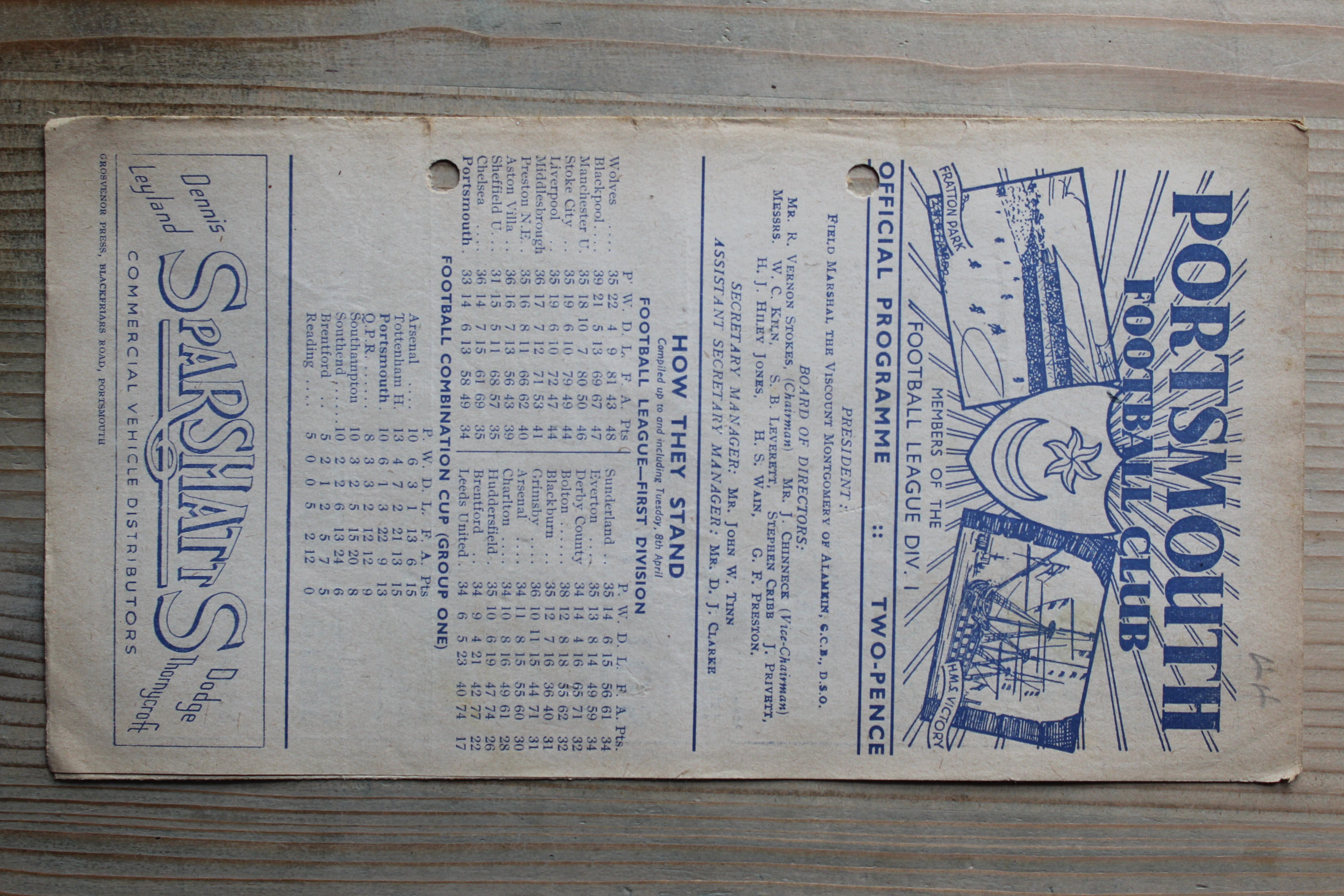 Portsmouth FC v Sheffield United FC