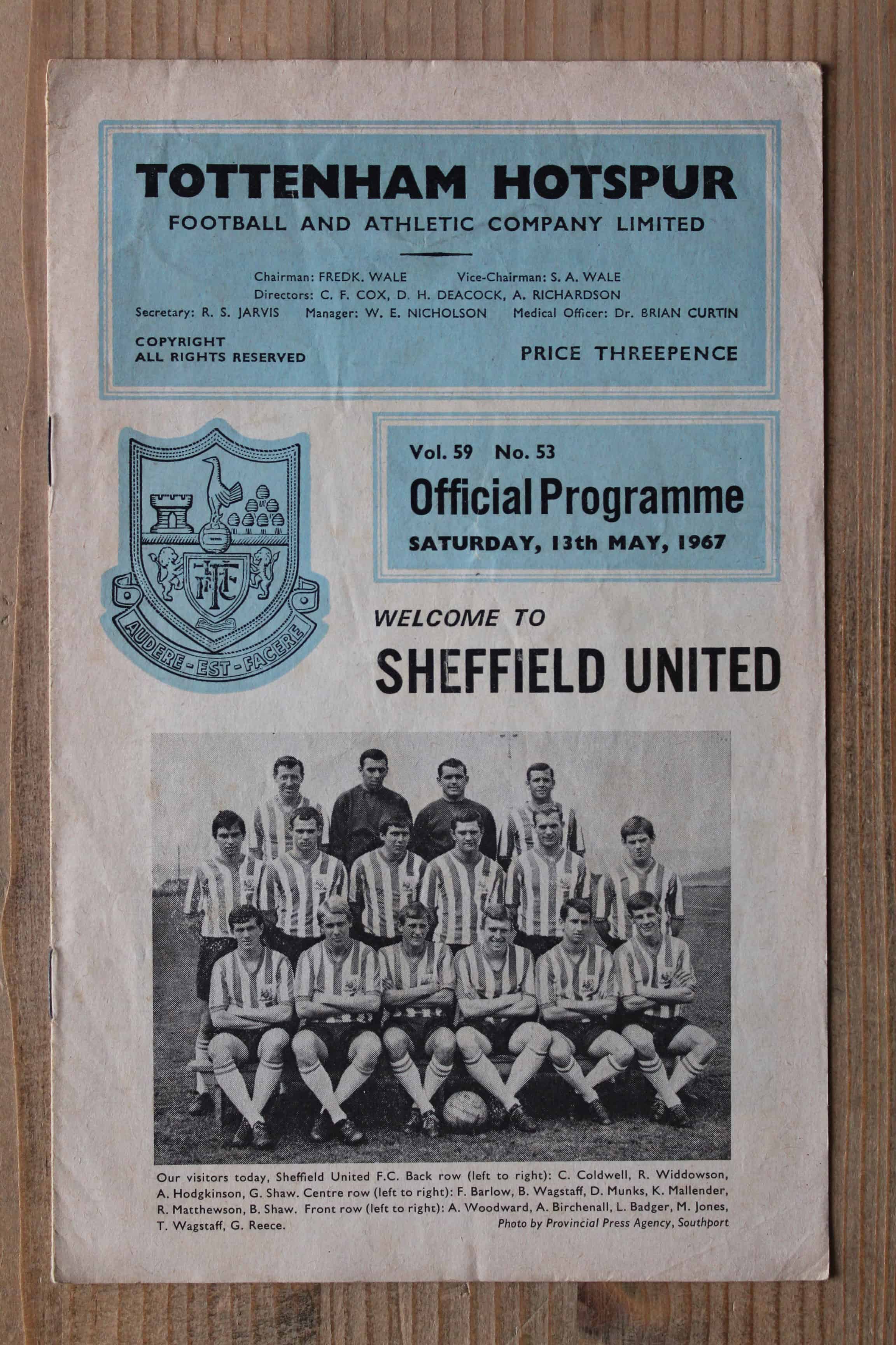 Tottenham Hotspur FC v Sheffield United FC