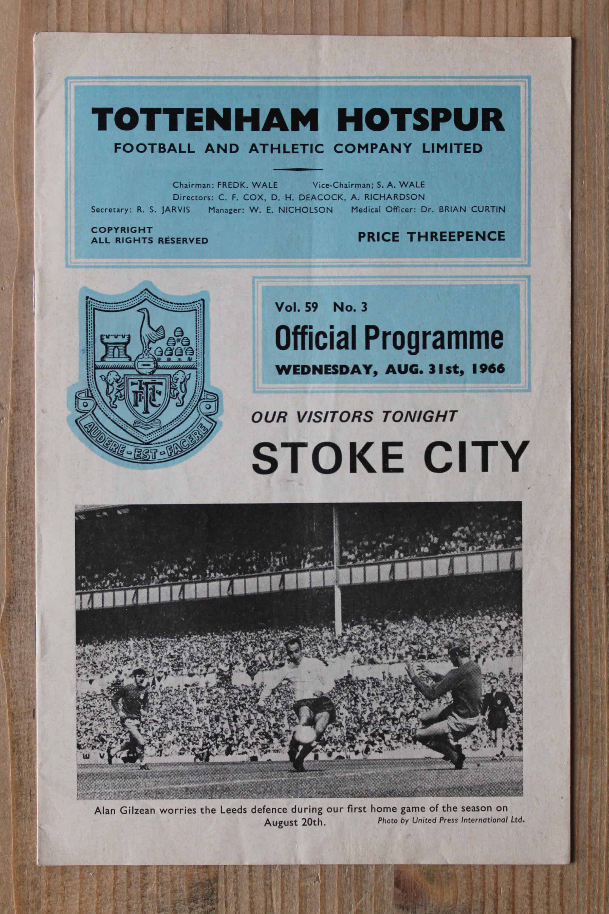 Tottenham Hotspur FC v Stoke City FC