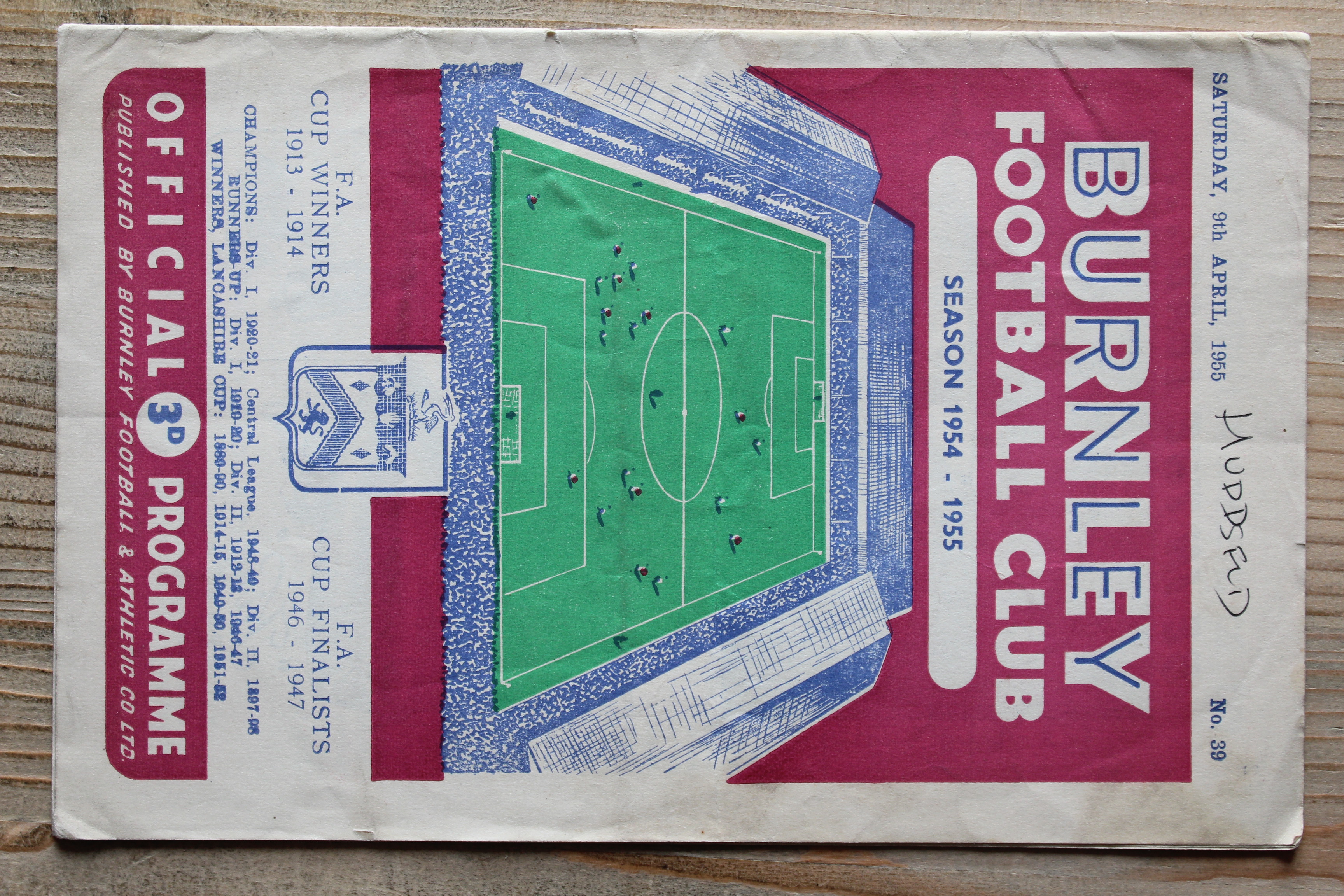 Burnley FC v Huddersfield Town FC