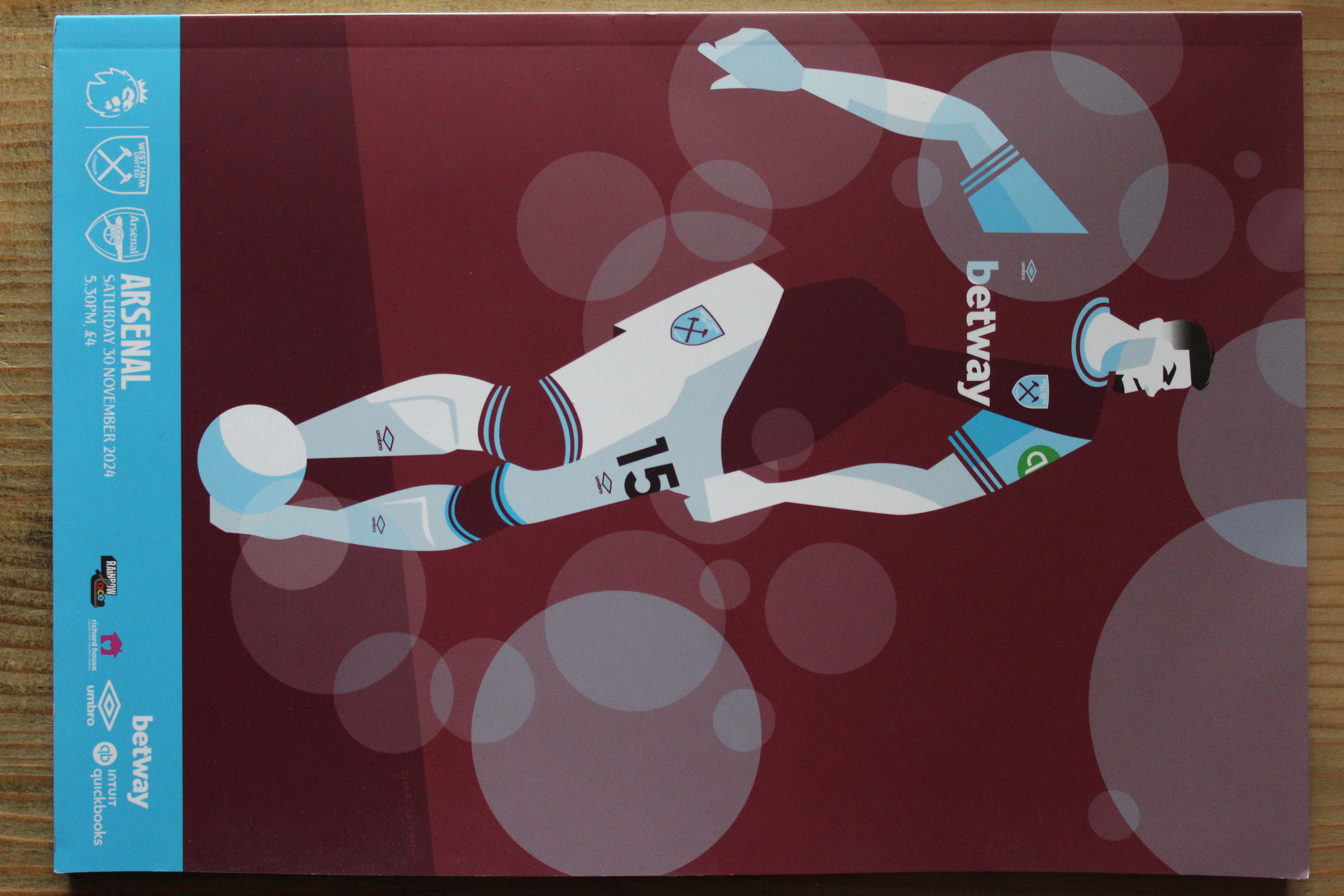 West Ham United FC v Arsenal FC