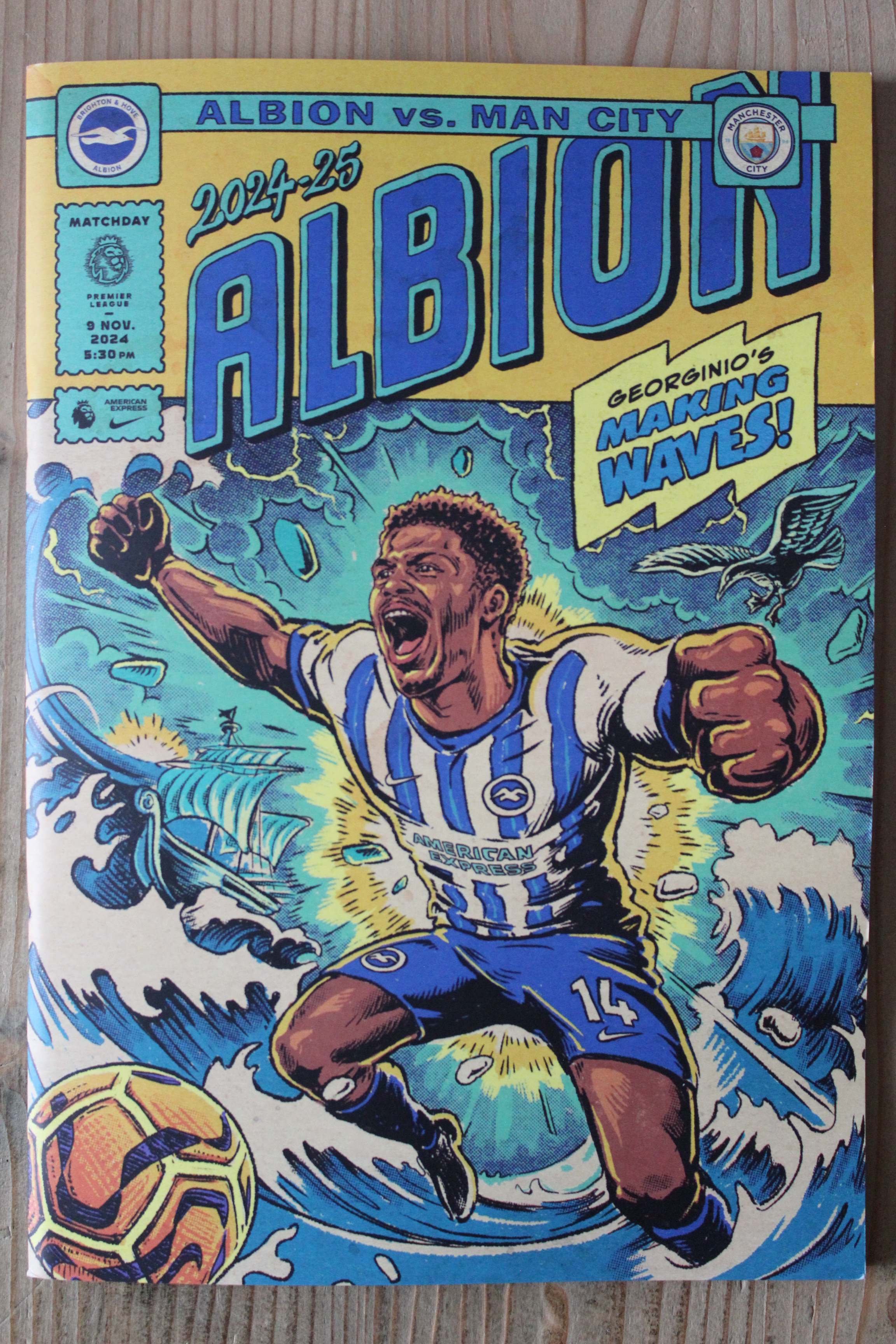 Brighton & Hove Albion FC v Manchester City FC